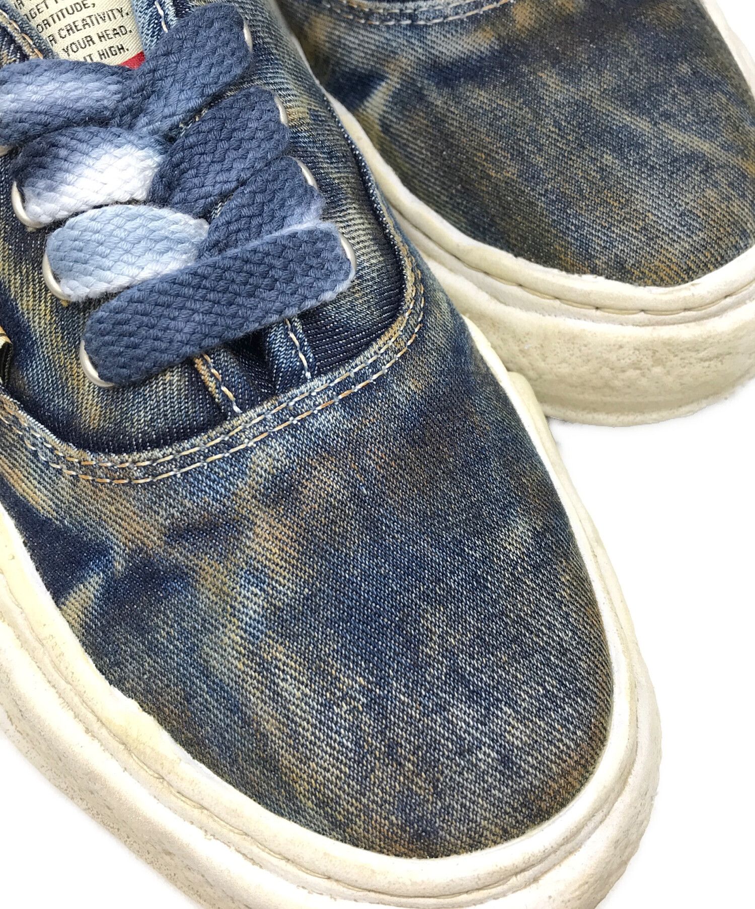 Maison MIHARA YASUHIRO Maison MIHARA YASUHIRO BAKER Washed Denim Low-Top Sneakers Size US 7 / EU 40 - 6 Thumbnail