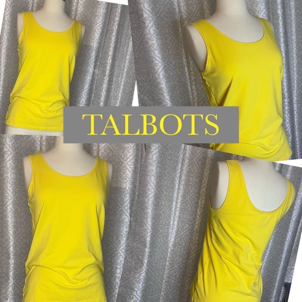 Talbots Talbots sunshine yellow tank top T2 Size S / US 4 / IT 40 - 1 Thumbnail
