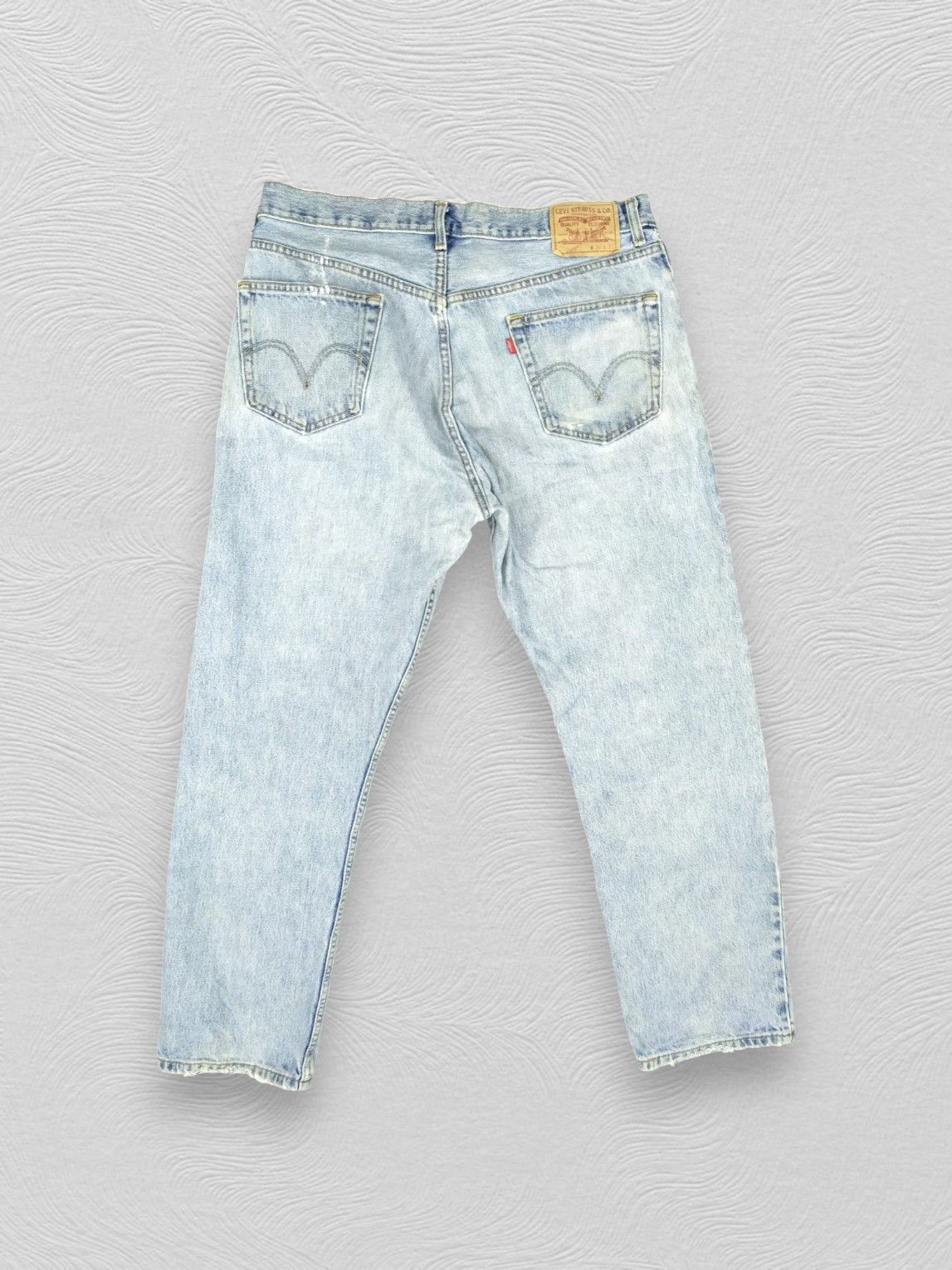 Levi's Light Blue Wash Vintage Levi's 505 36x30.5 Denim -JN847 Size US 36 / EU 52 - 2 Thumbnail