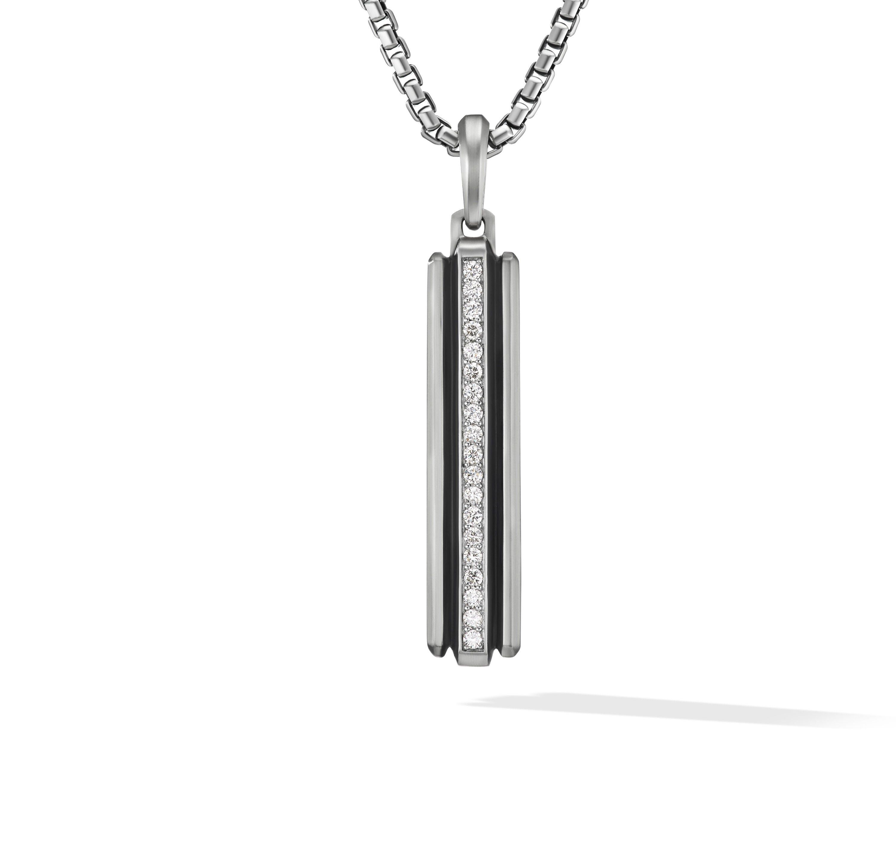 David Yurman o1w1db10526 D25358M /Size 8/Deco Ingot Tag in Silver Size ONE SIZE - 1 Thumbnail