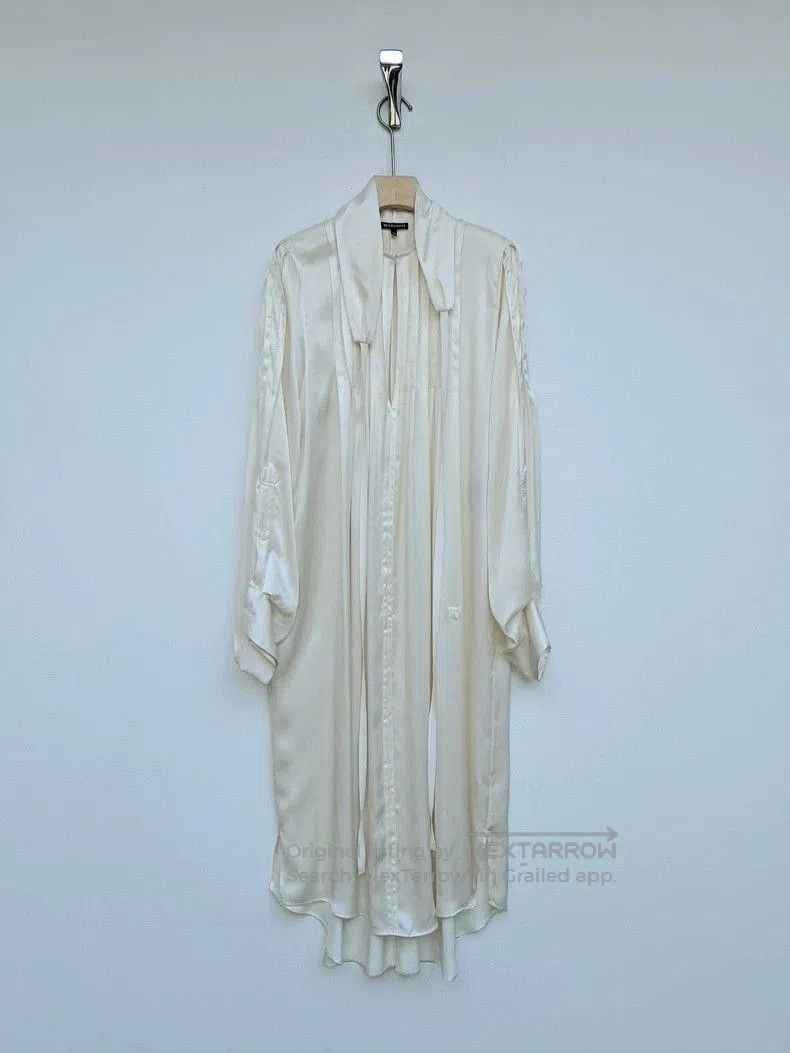 Ann Demeulemeester Ann Demeulemeester Silk Long Sleeve Shirt. Size US M / EU 48-50 / 2 - 1 Thumbnail