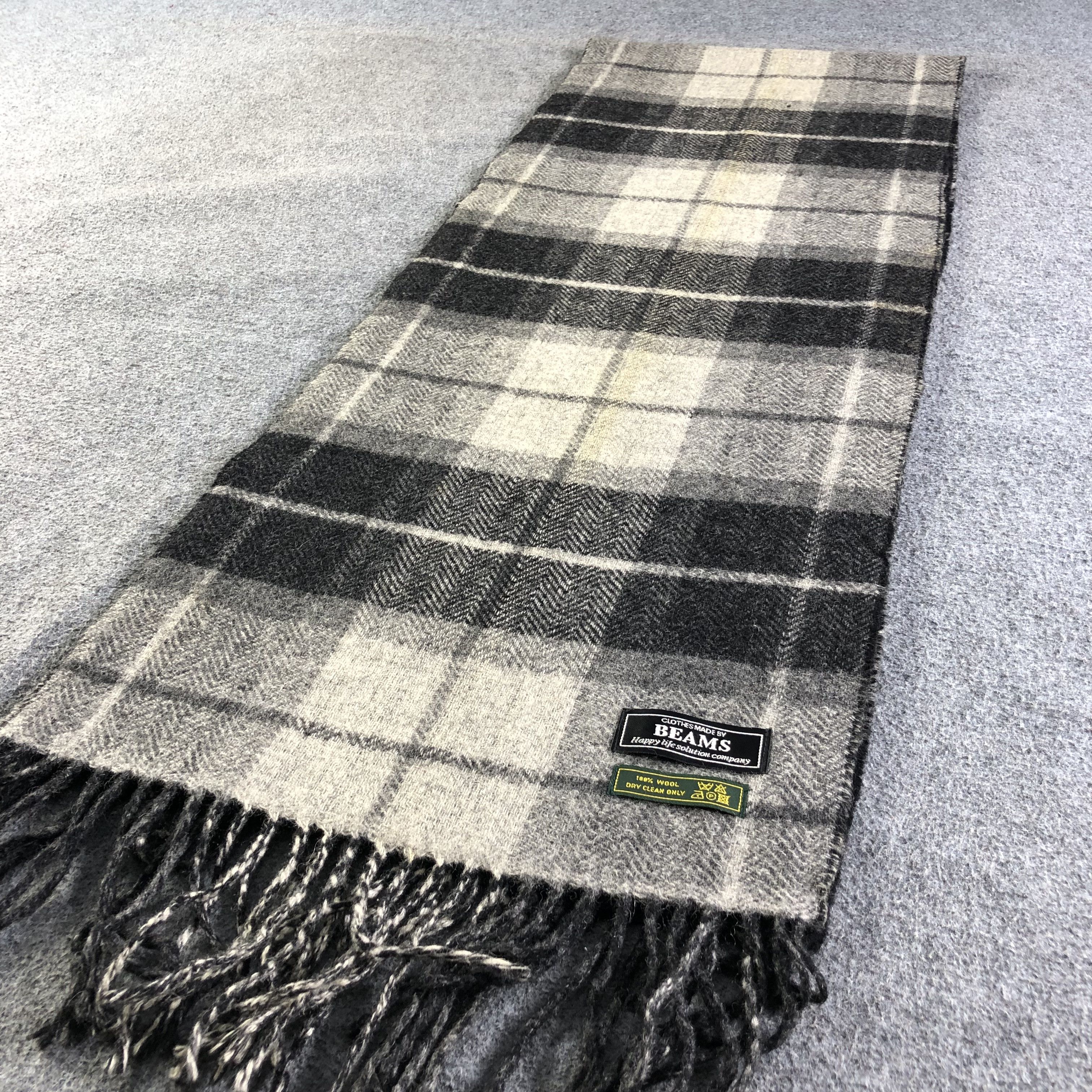 Beams Plus Beams Wool Scarf Muffler V1979 Size ONE SIZE - 2 Thumbnail