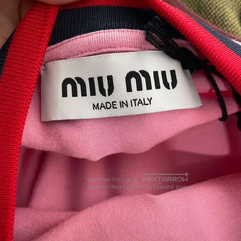 Miu Miu Miu Miu Size XS Cotton short sleeve Size XS / US 0-2 / IT 36-38 - 2 Thumbnail