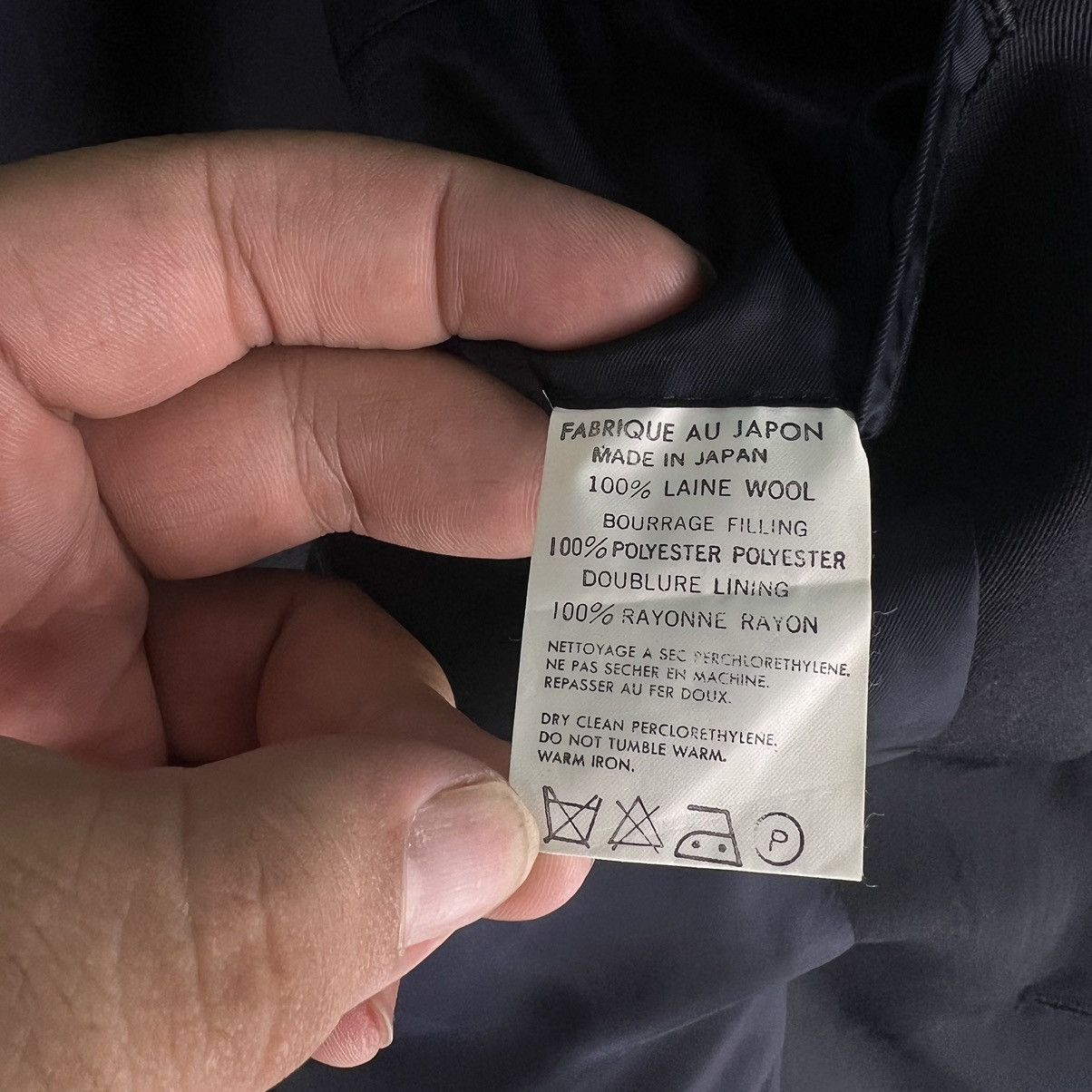 Yohji Yamamoto 🔥Y’S FOR MEN DOUBLE BREAST CASUAL COATS JACKET QUILTED Size US S / EU 44-46 / 1 - 12 Thumbnail