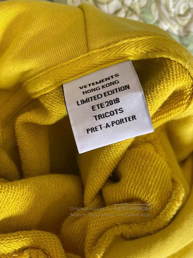 Vetements Vetements hoodie Size US S / EU 44-46 / 1 - 7 Thumbnail