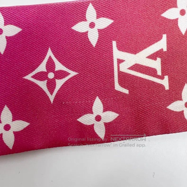 Louis Vuitton Louis Vuitton Cherry Pollen Gradient Scarf Size ONE SIZE - 6 Thumbnail