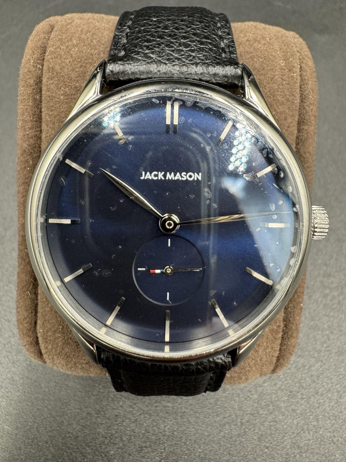 Other Jack Mason Ellum Watch Naby Blue Black Leather JM-H201-007 B Size ONE SIZE - 3 Thumbnail