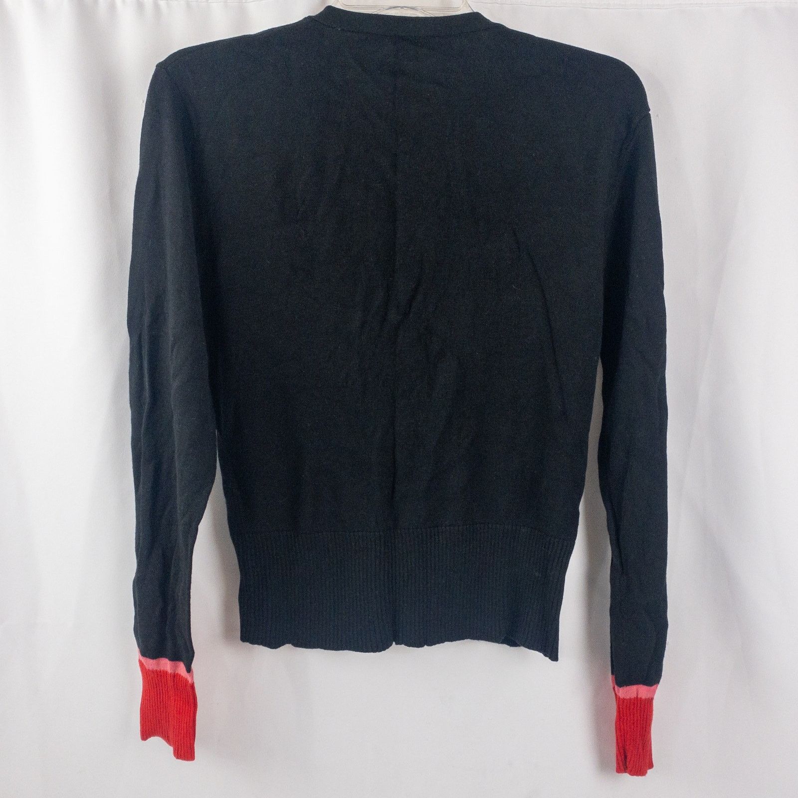 Other Tail Black Red Colorblock Cardigan Sweater Womens Medium Size M / US 6-8 / IT 42-44 - 8 Thumbnail