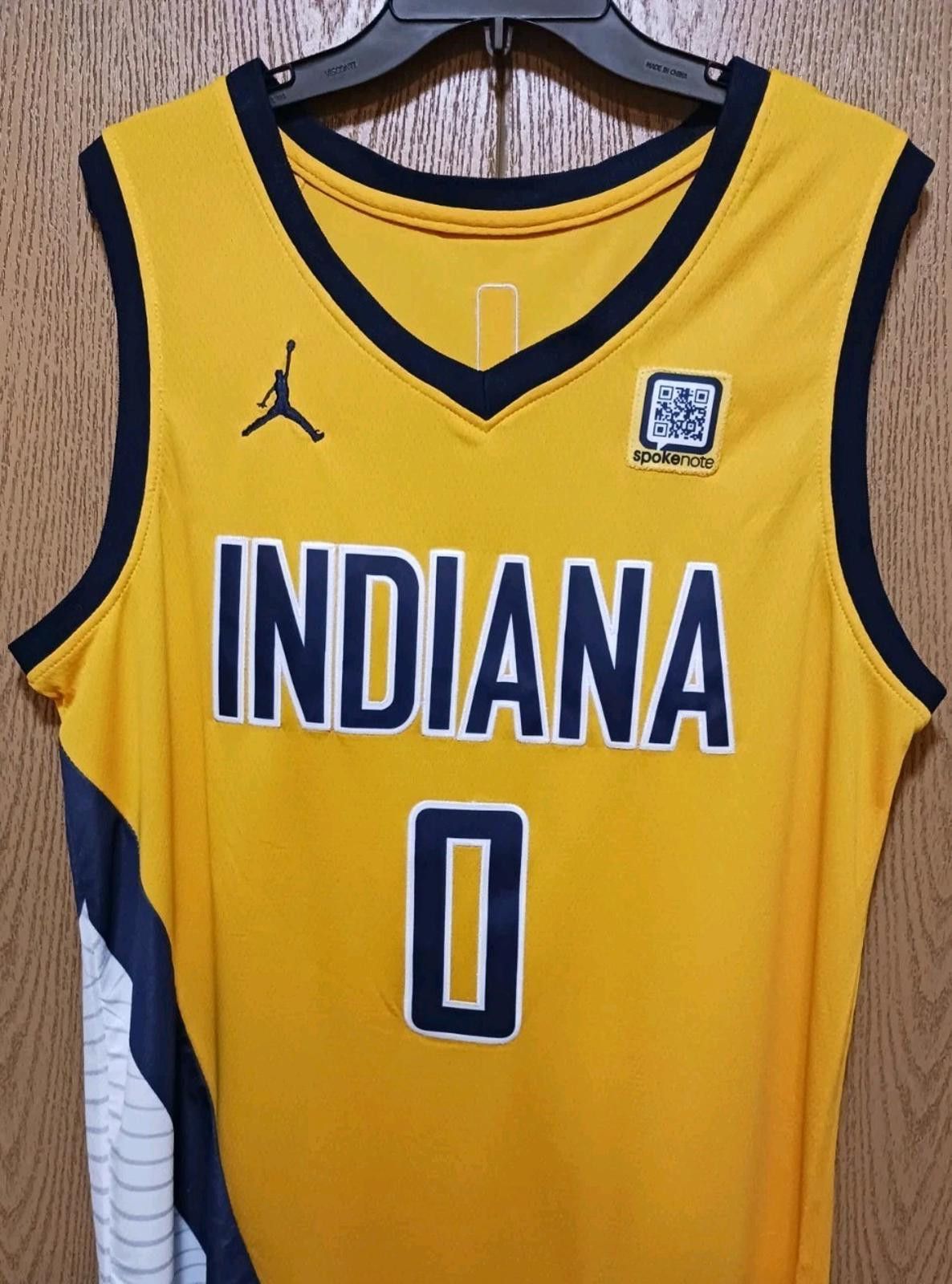 Other Tyrese Haliburton (Jordan)-(Pacers)-(Jersey)-(S)-$101.00 Size US S / EU 44-46 / 1 - 3 Thumbnail