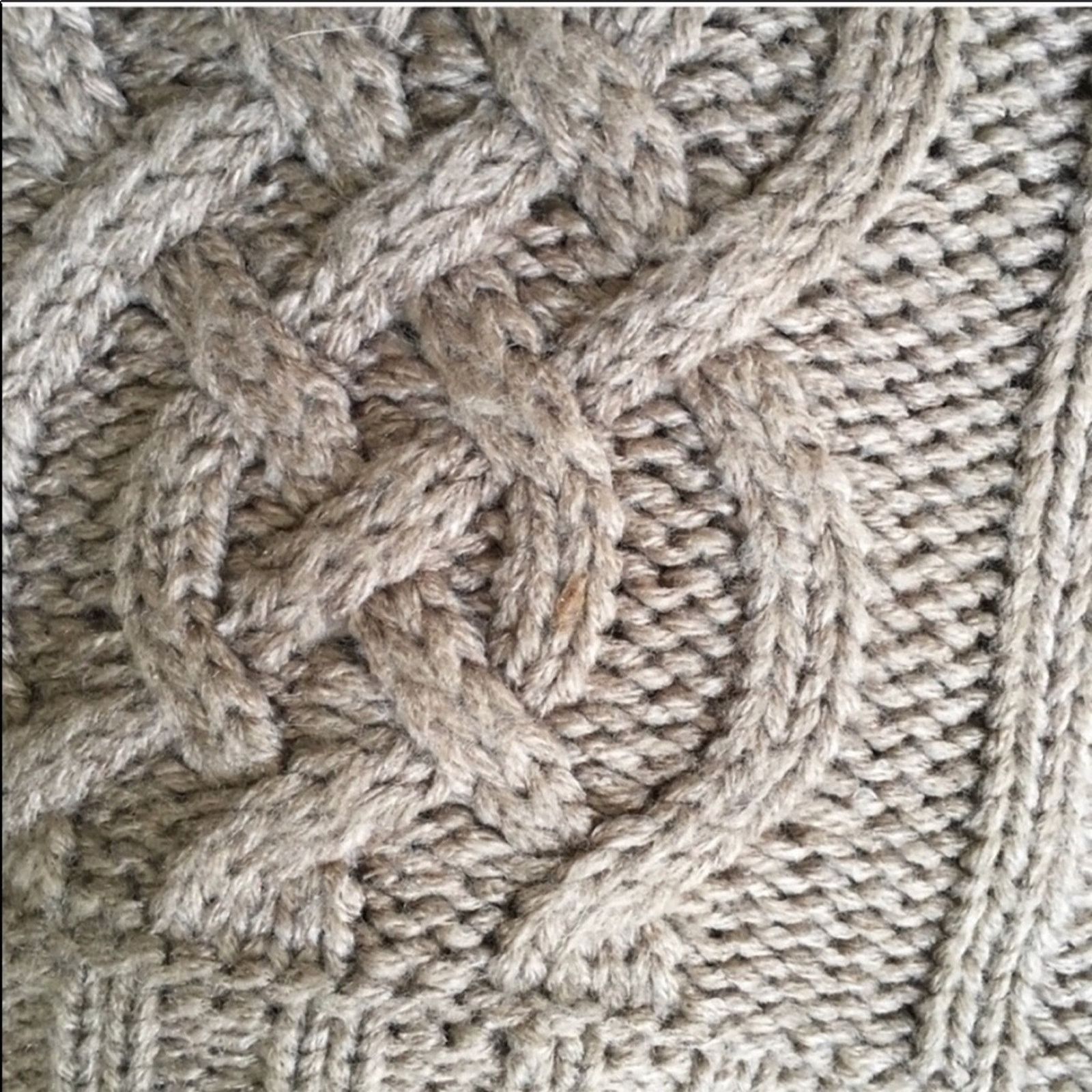 Nordstrom NORDSTROM Trouve Open Weave Pullover Sweater Chunky Knit Size L / US 10 / IT 46 - 8 Thumbnail