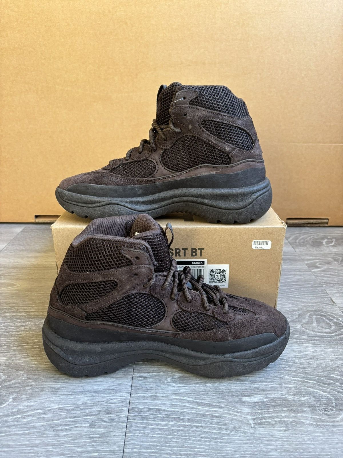 Adidas × Kanye West Adidas Yeezy Boots Dessert Oil Size US 9.5 / EU 42-43 - 4 Thumbnail