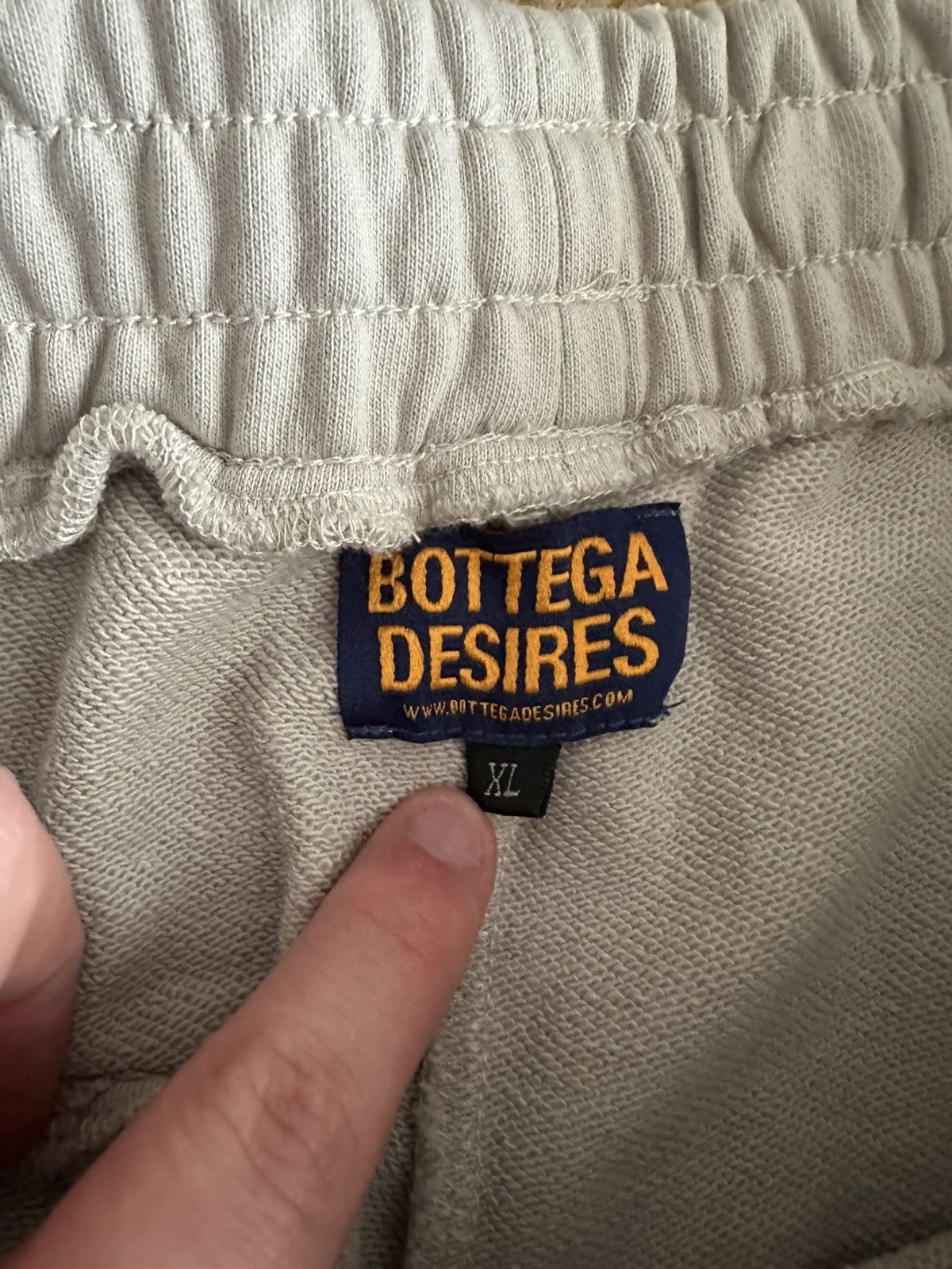 Bottega Desires Bottega Desires Grey Tech Sweatpants Size XL Size US 36 / EU 52 - 5 Thumbnail