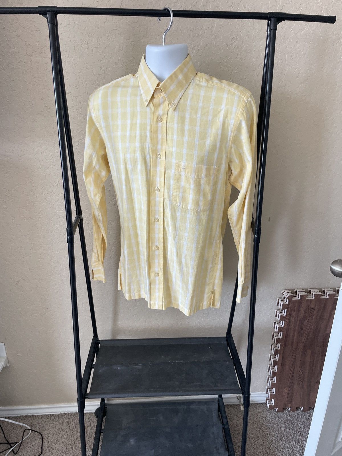 Carven Windowpane Button down 1 pocket short Size US S / EU 44-46 / 1 - 1 Thumbnail