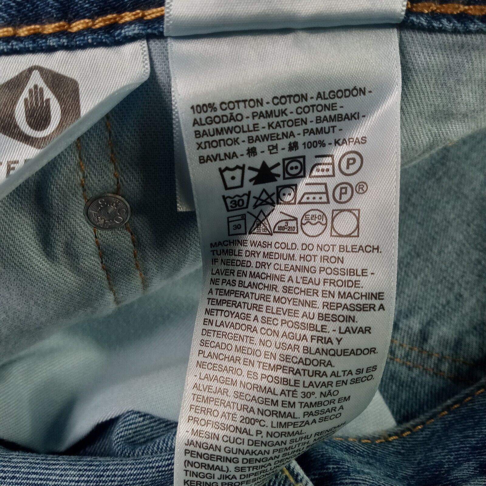 Levi's Levi's 550 Relaxed Jeans Men’s Size 52x30 Blue Loose Tapered Size US 44 / EU 60 - 4 Thumbnail
