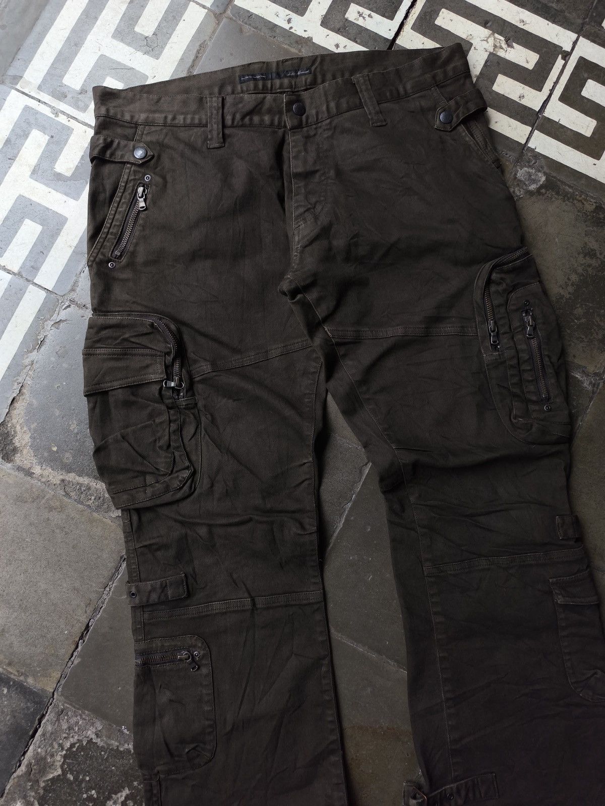 Tete Homme Tete Homme Bondage Cargo Pants Size US 36 / EU 52 - 2 Thumbnail