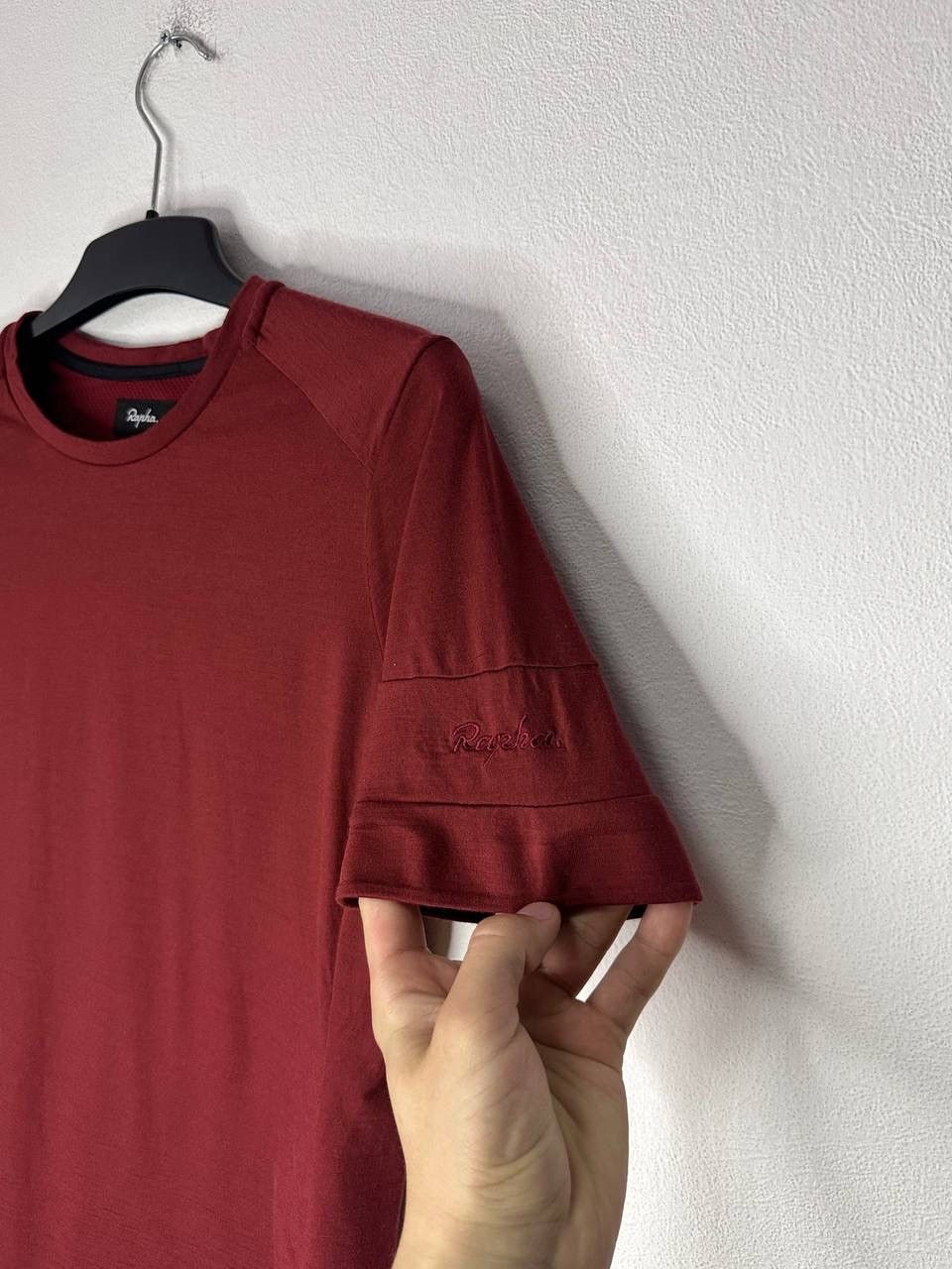 Rapha Rapha Women’s Merino Wool T-Shirt Burgundy Cycling Top M Size M / US 6-8 / IT 42-44 - 3 Thumbnail