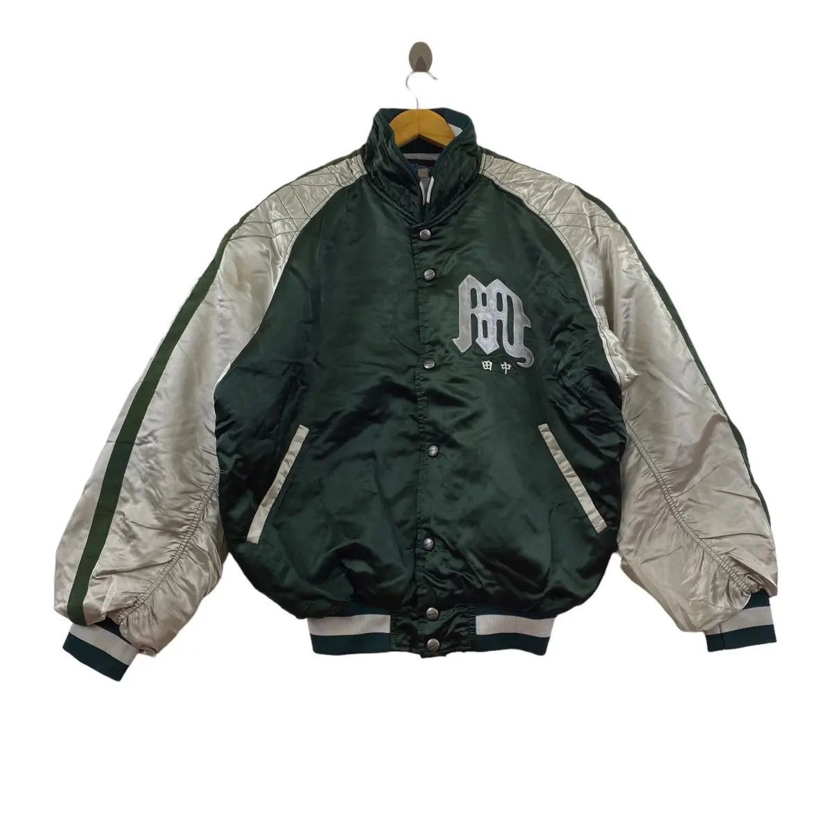 Mizuno Vintage SUKAJAN JAPAN MATSUBARA Mizuno Jacket Baseball Size US XXL / EU 58 / 5 - 1 Thumbnail