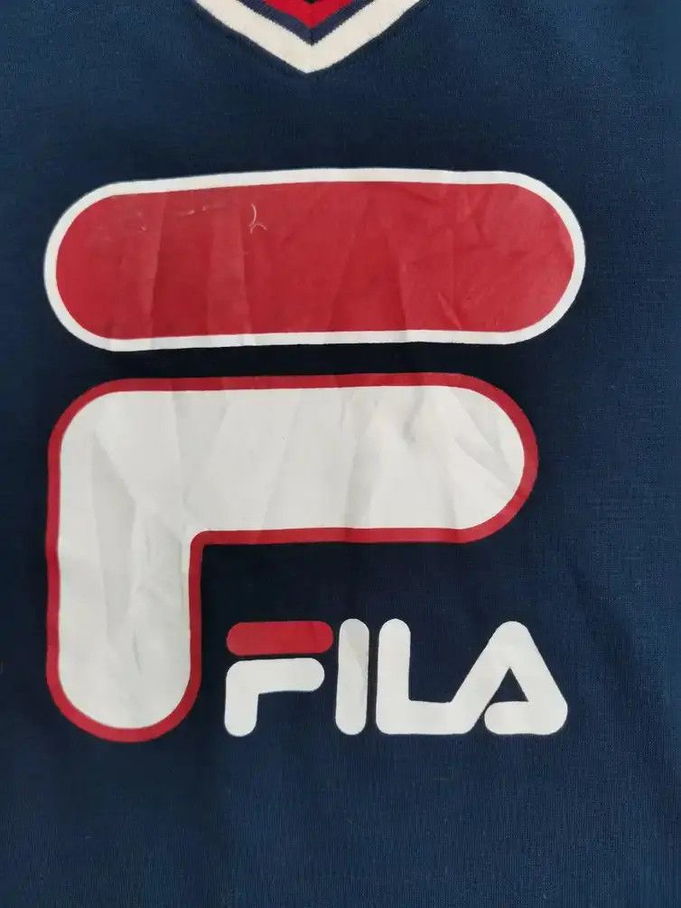 Fila Rare!!! Fila Big Logo T-shirt Size US S / EU 44-46 / 1 - 4 Thumbnail