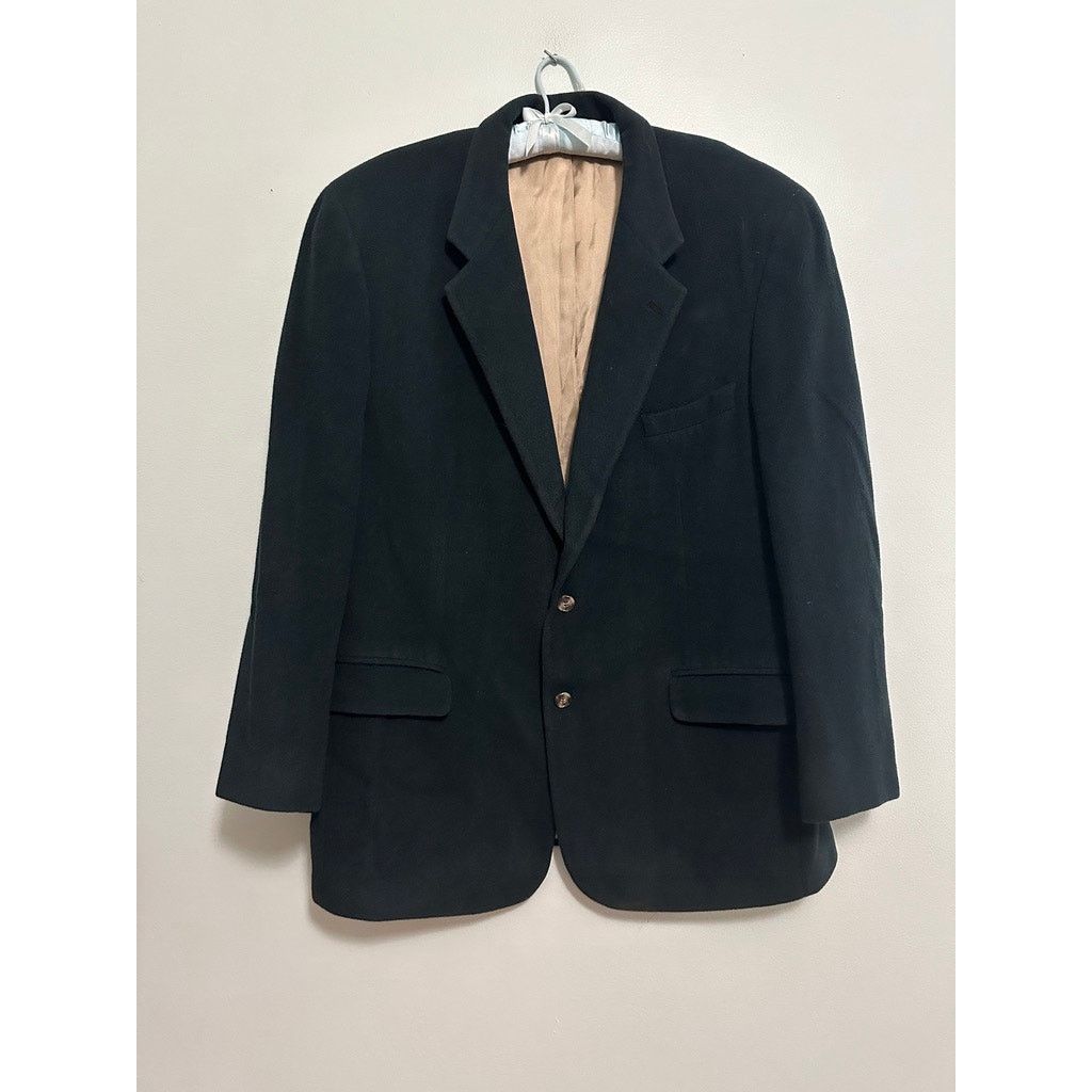 Brooks Brothers Brooks Brothers emerald green camelhair blazer size 46R Size 46R - 2 Thumbnail