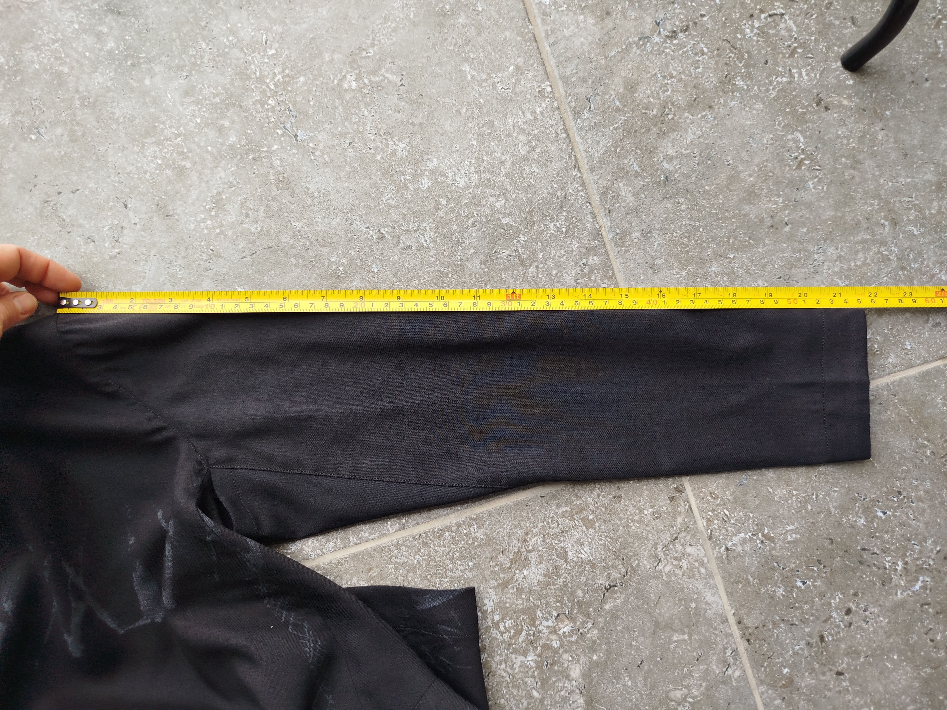 Marithe + Francois Girbaud Girbaud Dress Long Sleeve Draped Wool Vintage Size L / US 10 / IT 46 - 18 Thumbnail