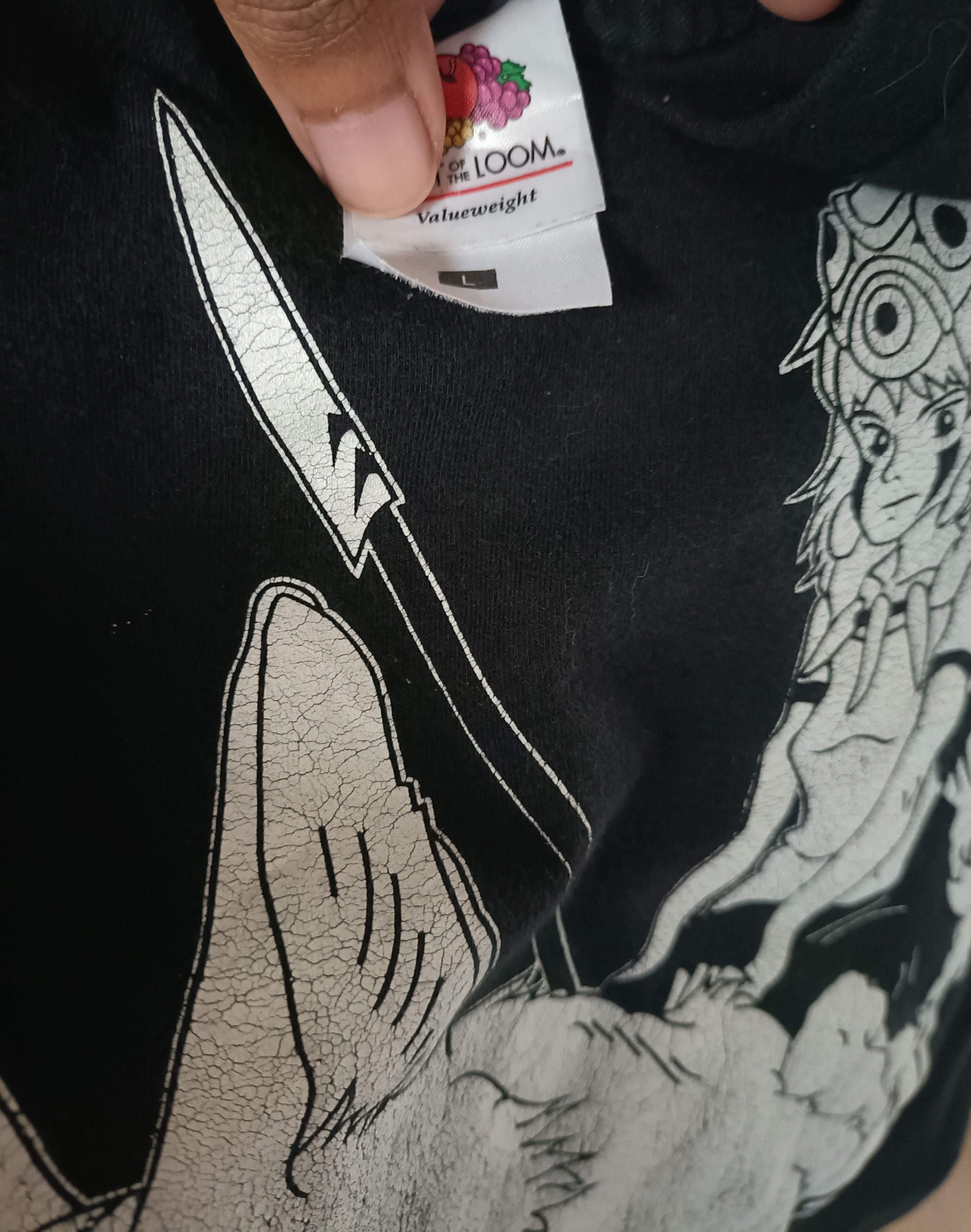 Anime MOMONOKE PRINCESS Shirt Size US L / EU 52-54 / 3 - 4 Thumbnail
