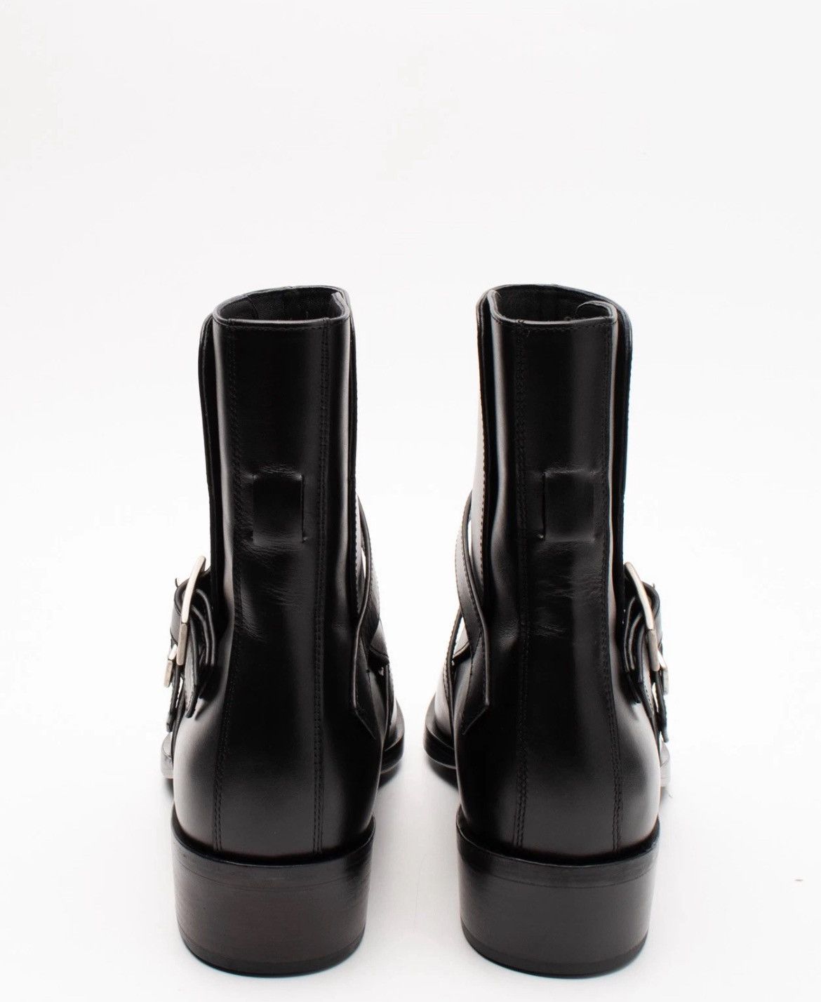 Alexander McQueen ALEXANDER McQUEEN Leather Ankle Boots Size US 11 / EU 44 - 4 Thumbnail