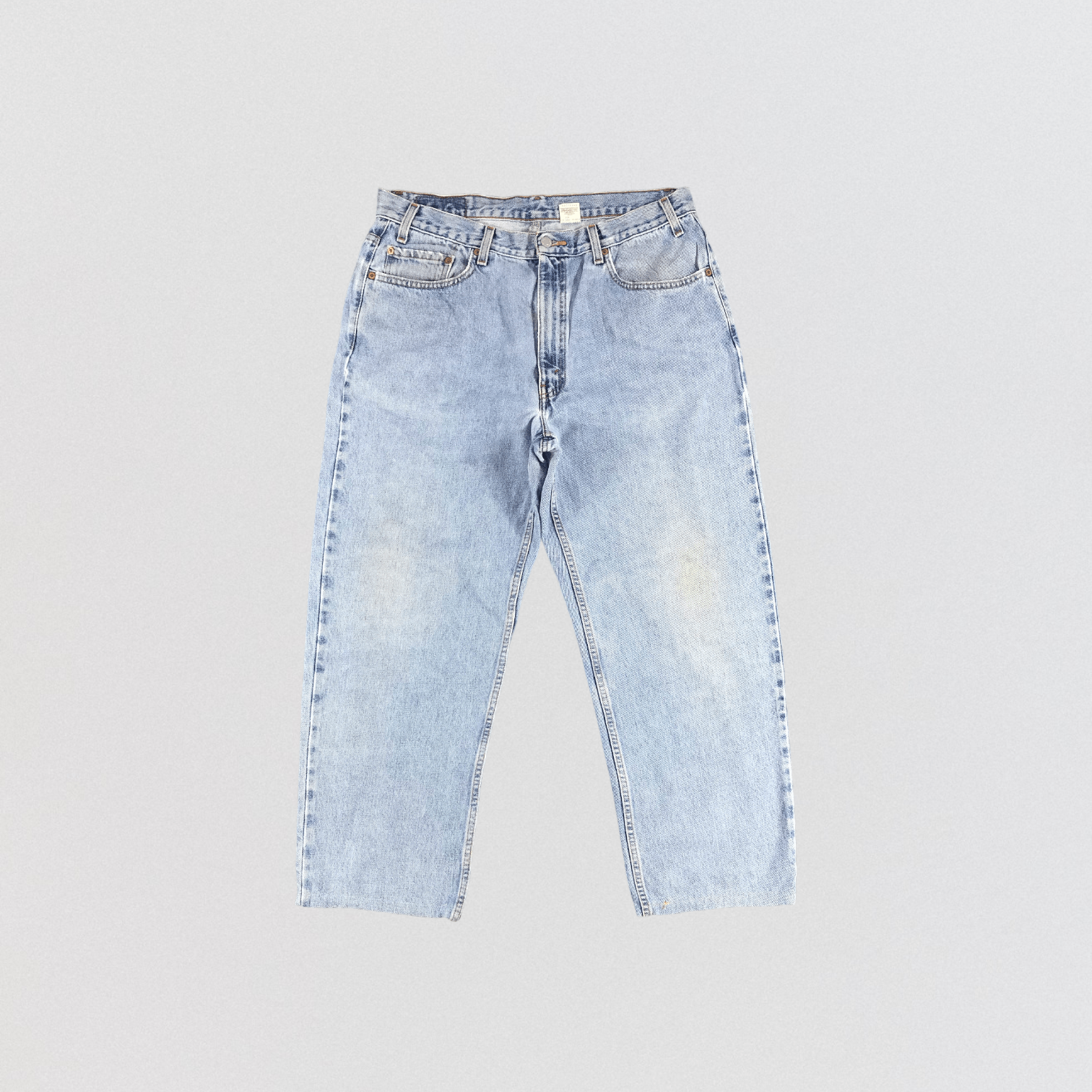 Levi's × Vintage Vintage 90s Light Wash Levis 550 Jeans-JM1454 Size US 37 - 1 Thumbnail