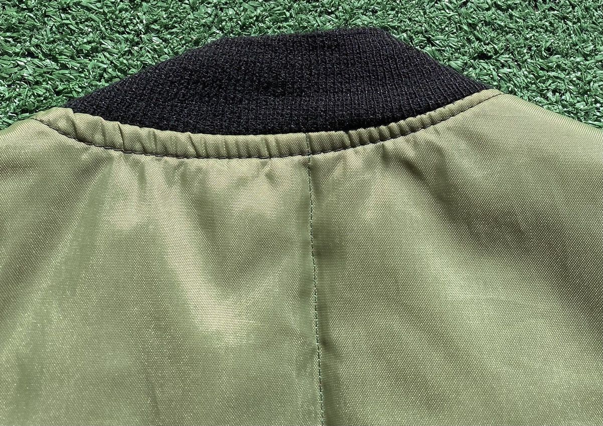 Vintage Vintage 70’s Olive Green Orange Interior Vest Men’s Large Size US L / EU 52-54 / 3 - 7 Thumbnail