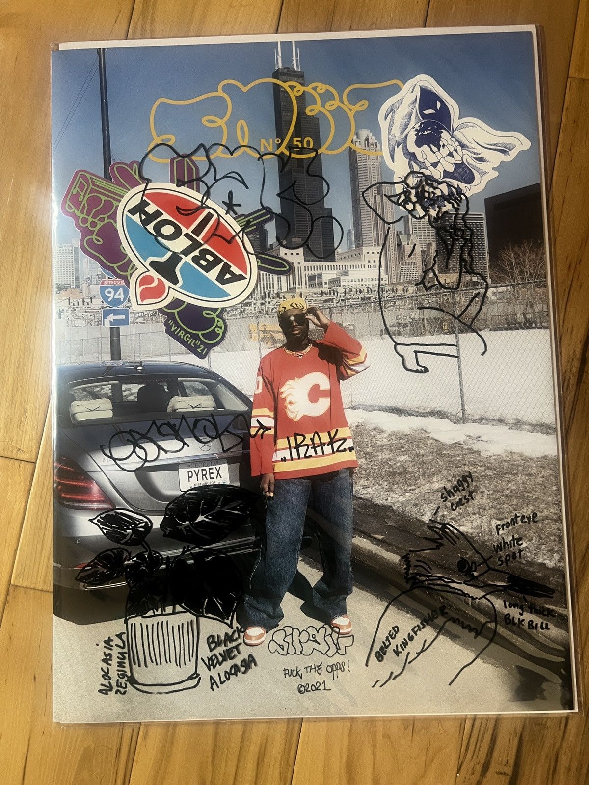 Sneeze Magazine sneeze magazine x virgil Size ONE SIZE - 1 Thumbnail