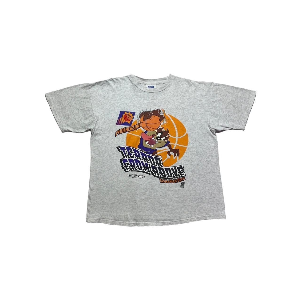 NBA × Vintage Vintage Phoenix Suns Taz Terror From Above T-Shirt Size US XL / EU 56 / 4 - 1 Thumbnail