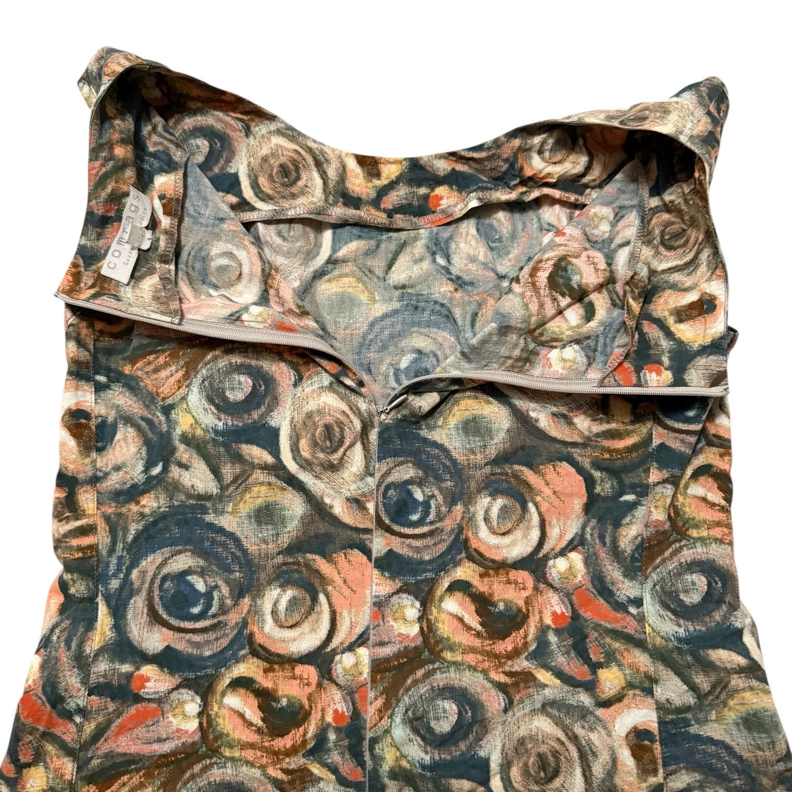 Other Comrags Sleeveless Dress Cotton Multicolor Artsy Size Medium Size M / US 6-8 / IT 42-44 - 5 Thumbnail