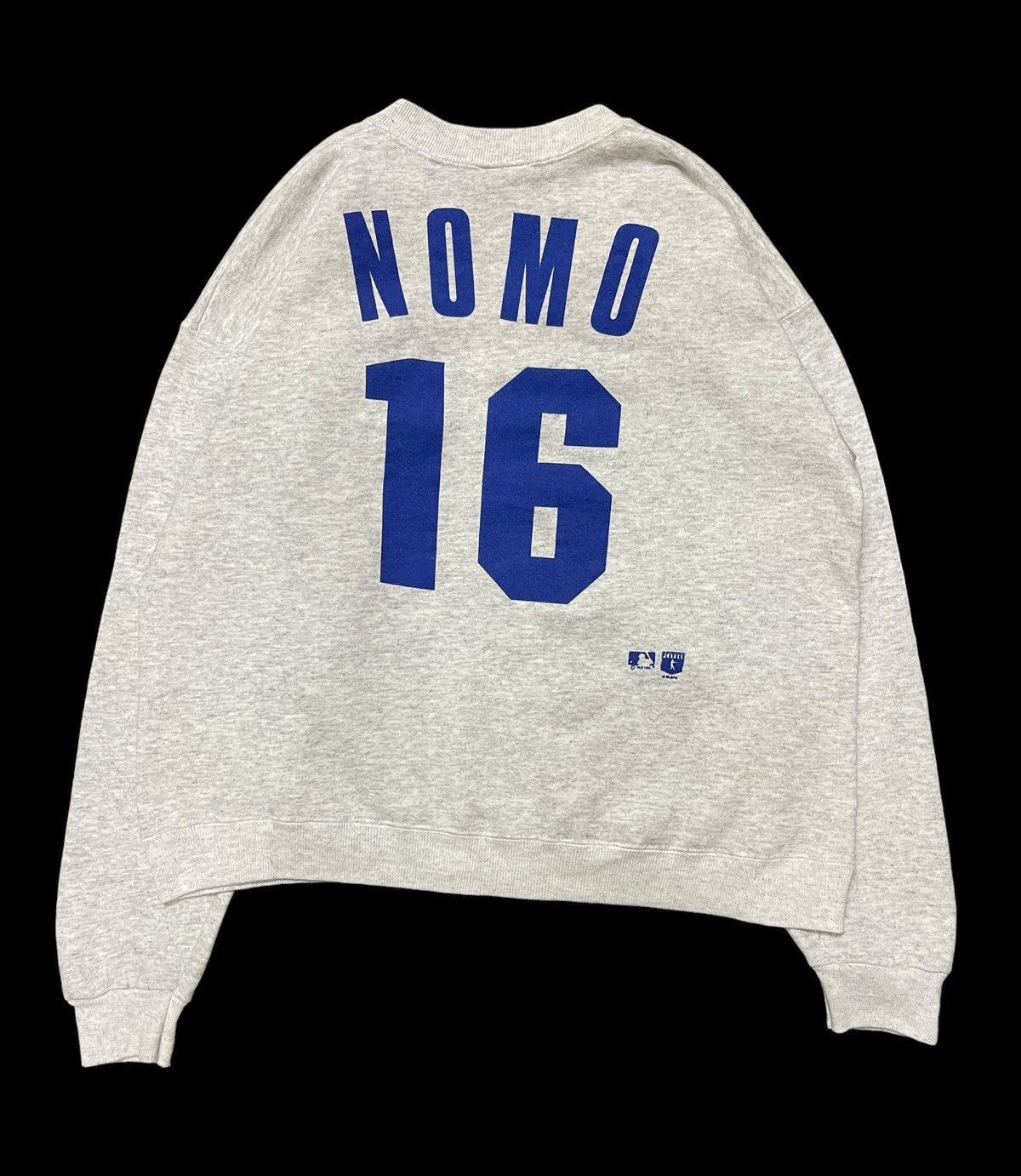 MLB 90s MLB Los Angeles Dodgers Crop Sweatshirt Size L / US 10 / IT 46 - 3 Thumbnail
