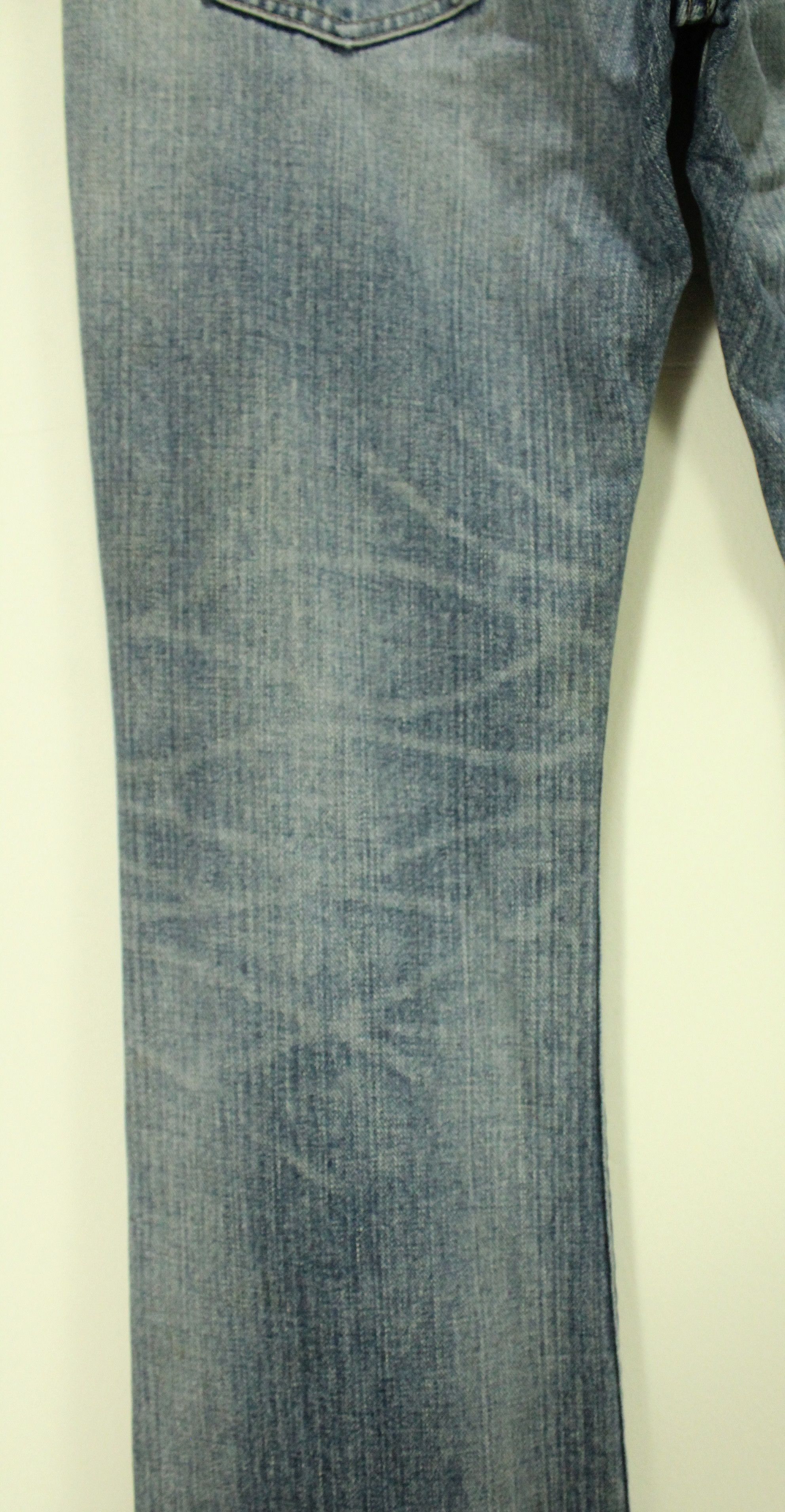 Vintage Flared EDWIN Denim Distressed bootcut bellbottom Size US 31 - 13 Thumbnail