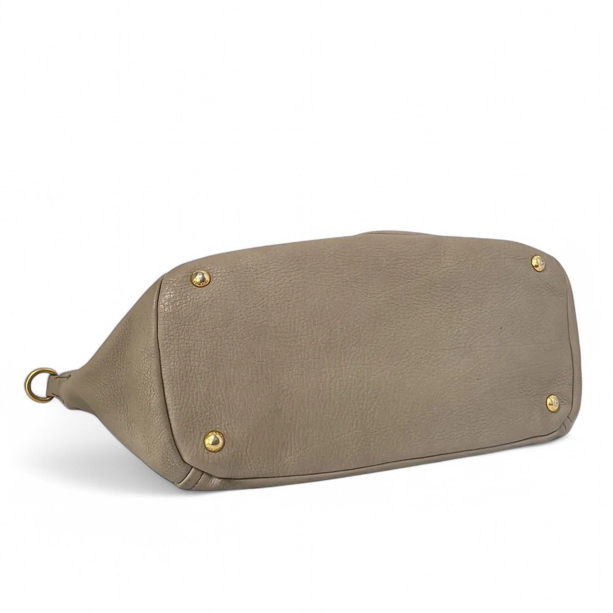 Prada Prada - Deer Leather Handbag Shoulder Bag Gold Hardware Size ONE SIZE - 7 Thumbnail