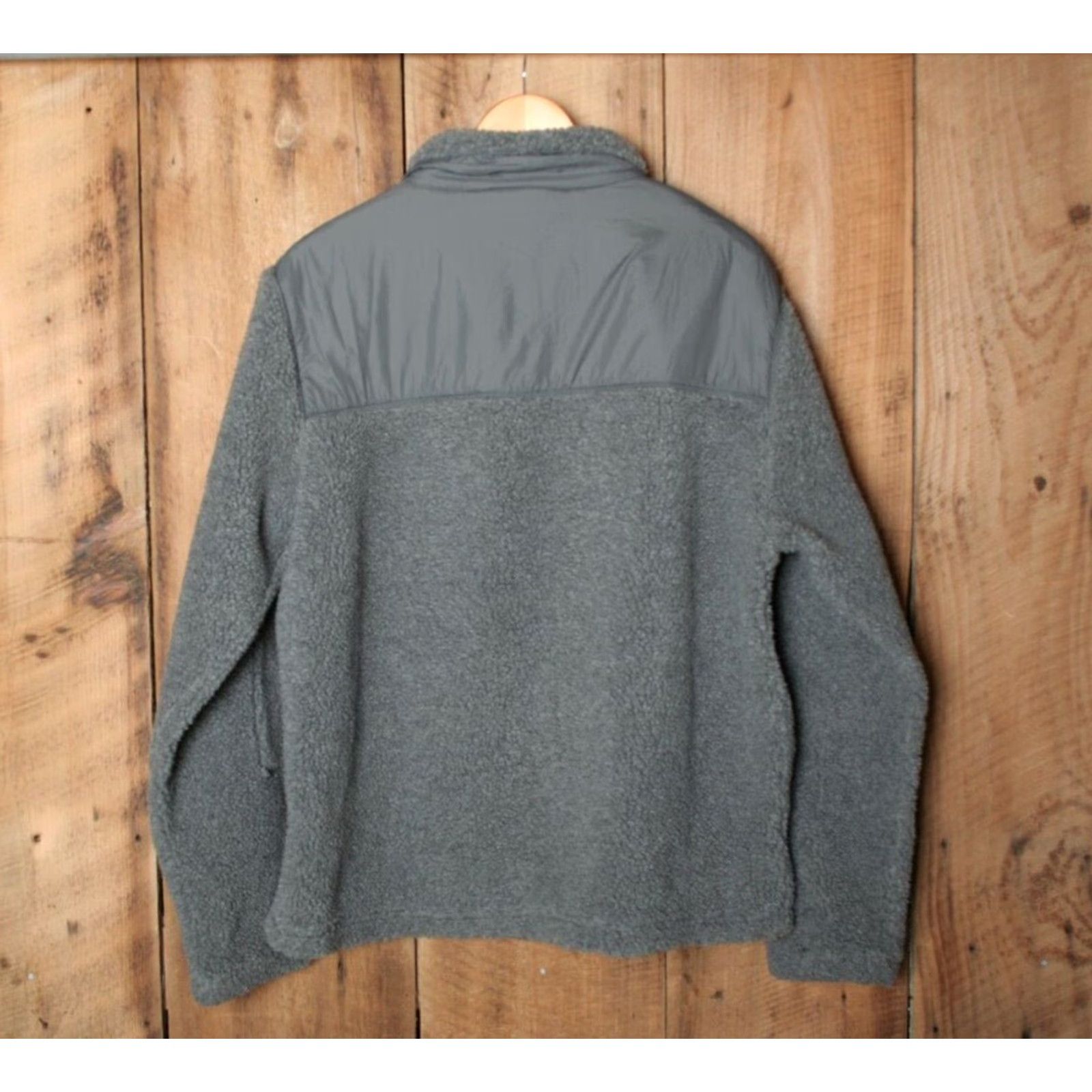 Timberland TIMBERLAND Stratham Issue Thick Gray Fleece 1/4 Zip Pullover Jacket Men XL Size Gray 63% Polyester 37% Acrylic Zip Front Lightweight Warm Wool Blend? Size US XL / EU 56 / 4 - 7 Thumbnail