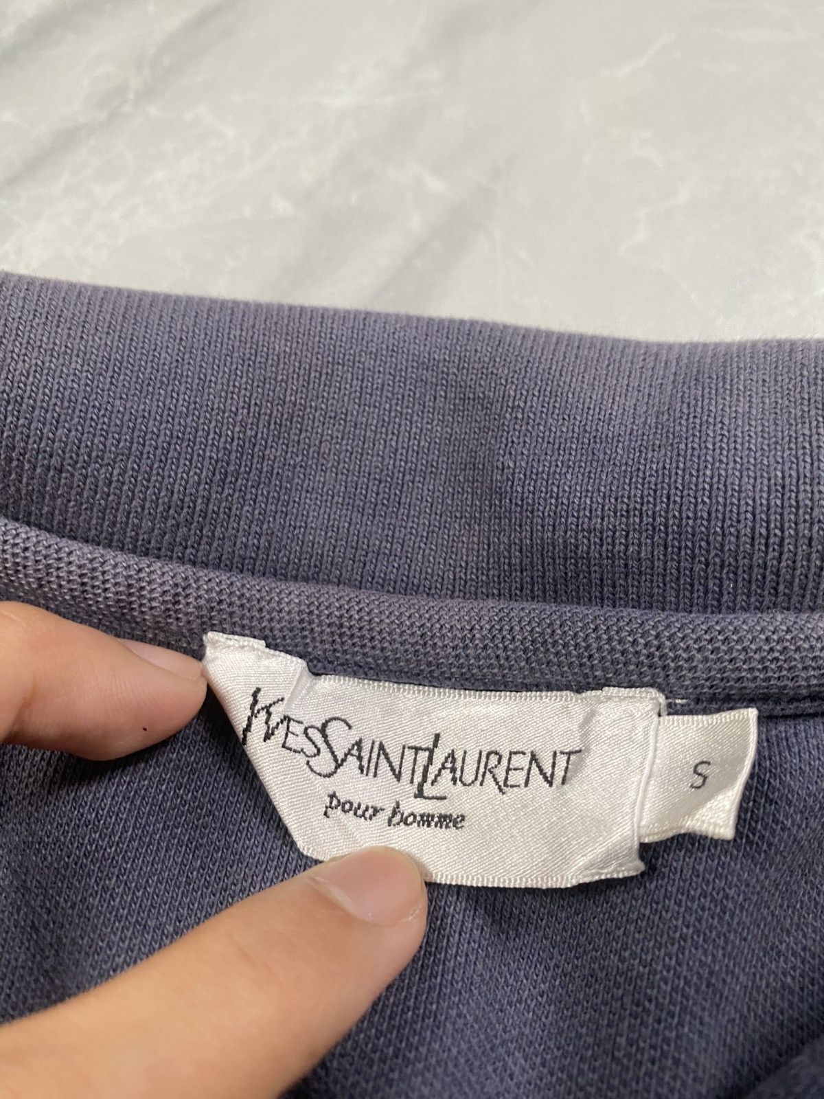 Yves Saint Laurent Vintage 90s YSL Polos Tee Size US M / EU 48-50 / 2 - 4 Thumbnail