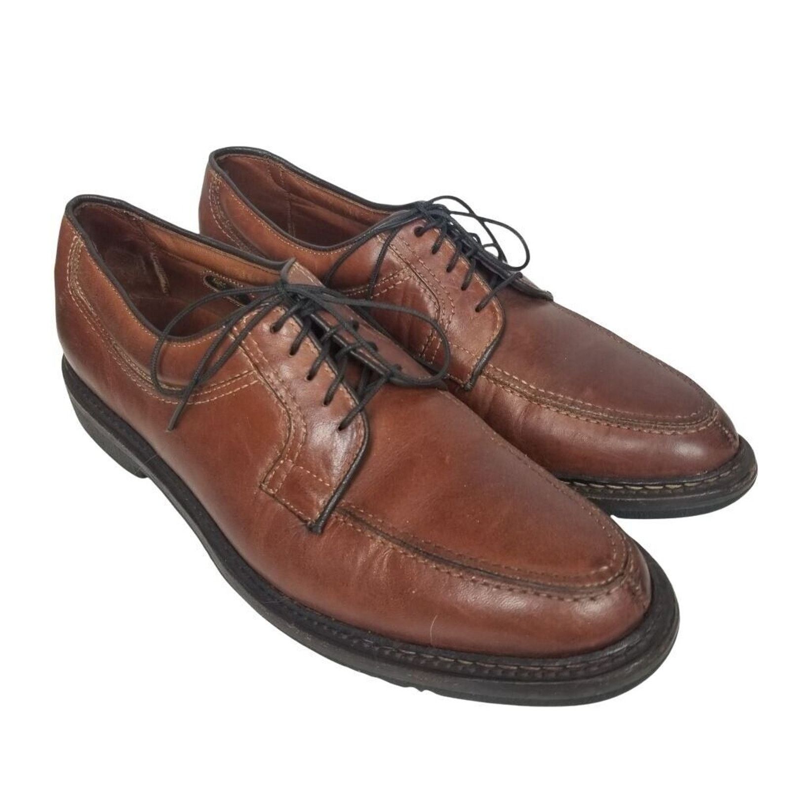 Allen Edmonds Allen Edmonds Mens Wilbert Leather Lace Up Dress Shoes 9.5 Size US 9.5 / EU 42-43 - 1 Thumbnail