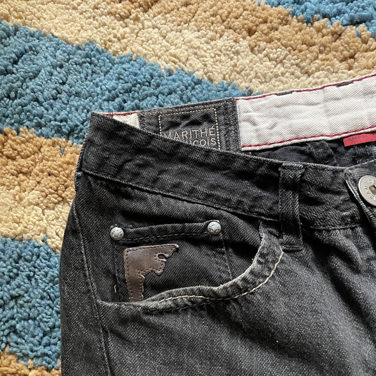 If Six Was Nine × Marithe + Francois Girbaud Rare MARITHÉ FRANCOIS GIRBAUD jeans Size US 31 - 4 Thumbnail