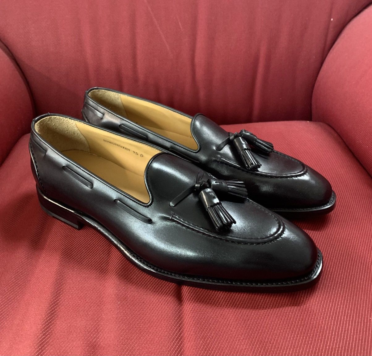 Ralph Lauren Purple Label Luther Tassel Loafers Size US 9.5 / EU 42-43 - 1 Thumbnail