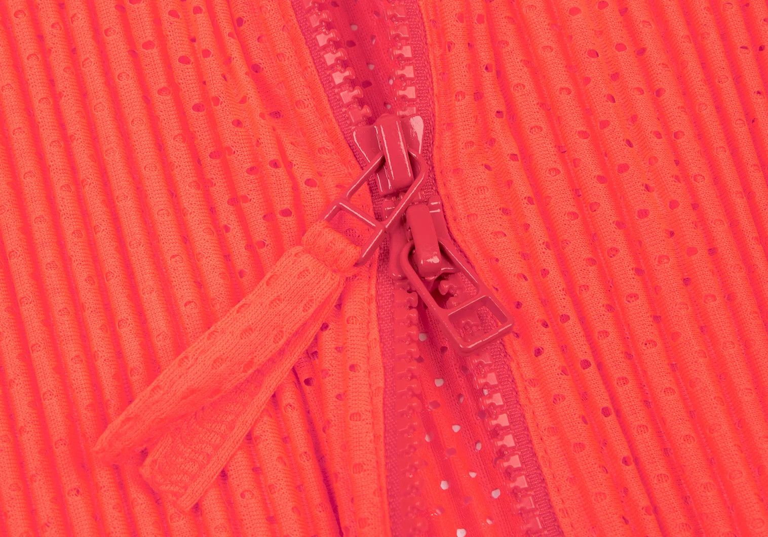 Issey Miyake Mesh Pleats Zip Jacket in Orange 4 Size US XL / EU 56 / 4 - 12 Thumbnail