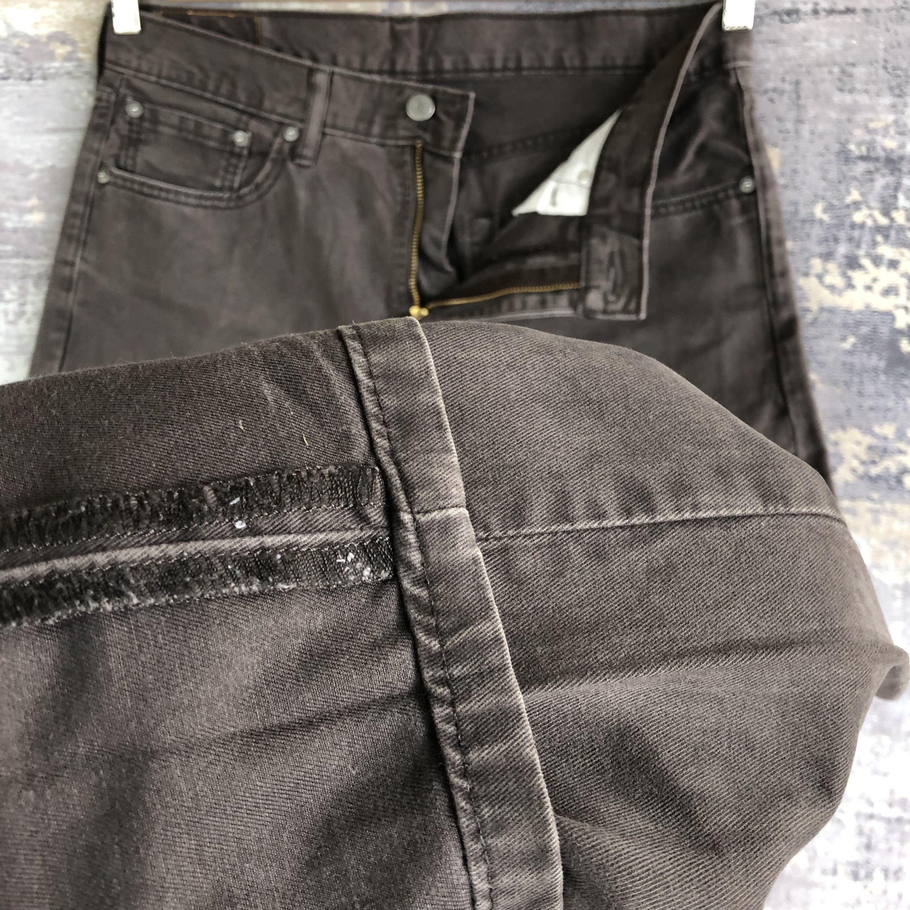 Levi's Vintage Levis Super Black Jeans Levi's White Tag Denim Pants Size US 34 / EU 50 - 8 Thumbnail