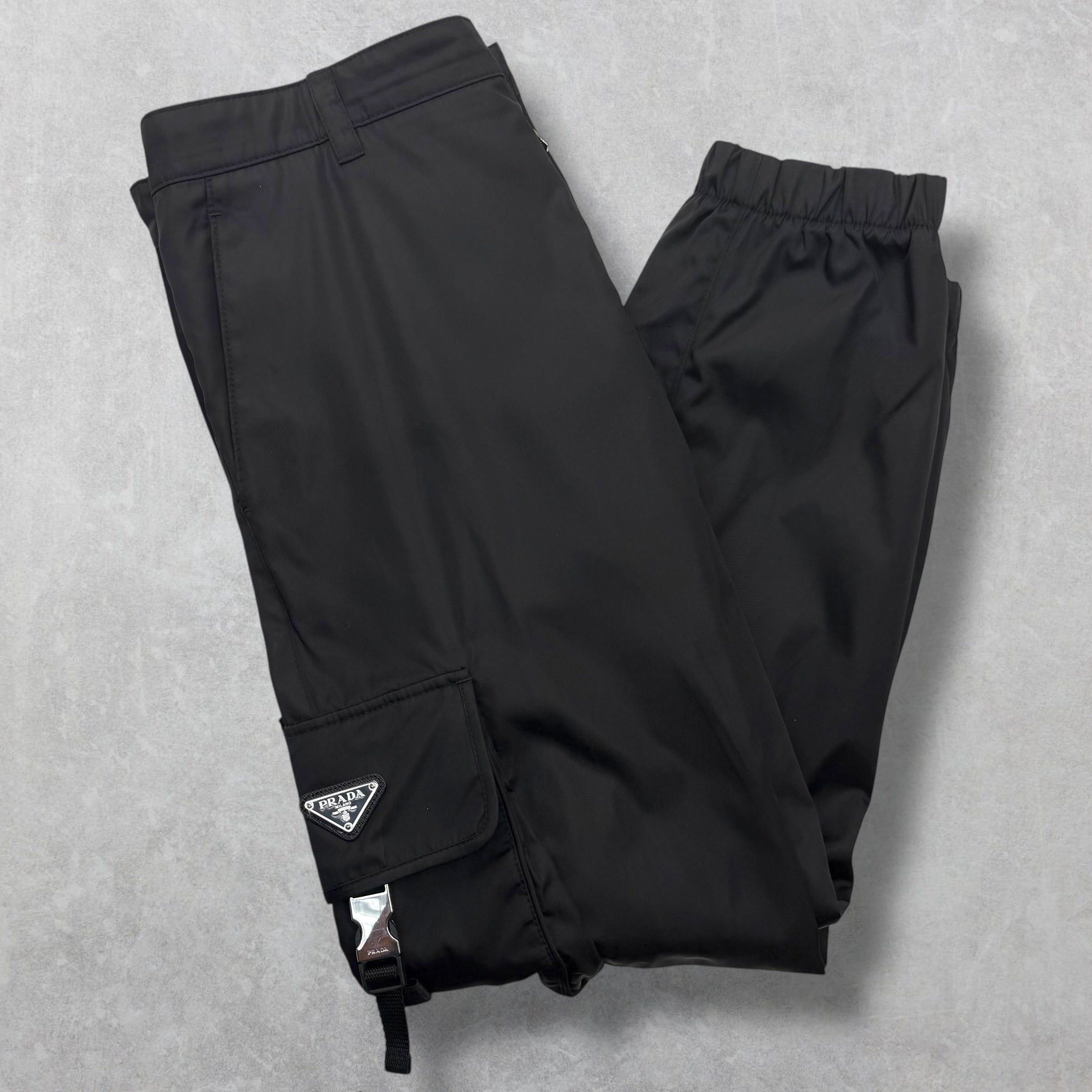 Prada Prada Re-Nylon Cargo Pants 48 (M) Size US 32 / EU 48 - 1 Thumbnail