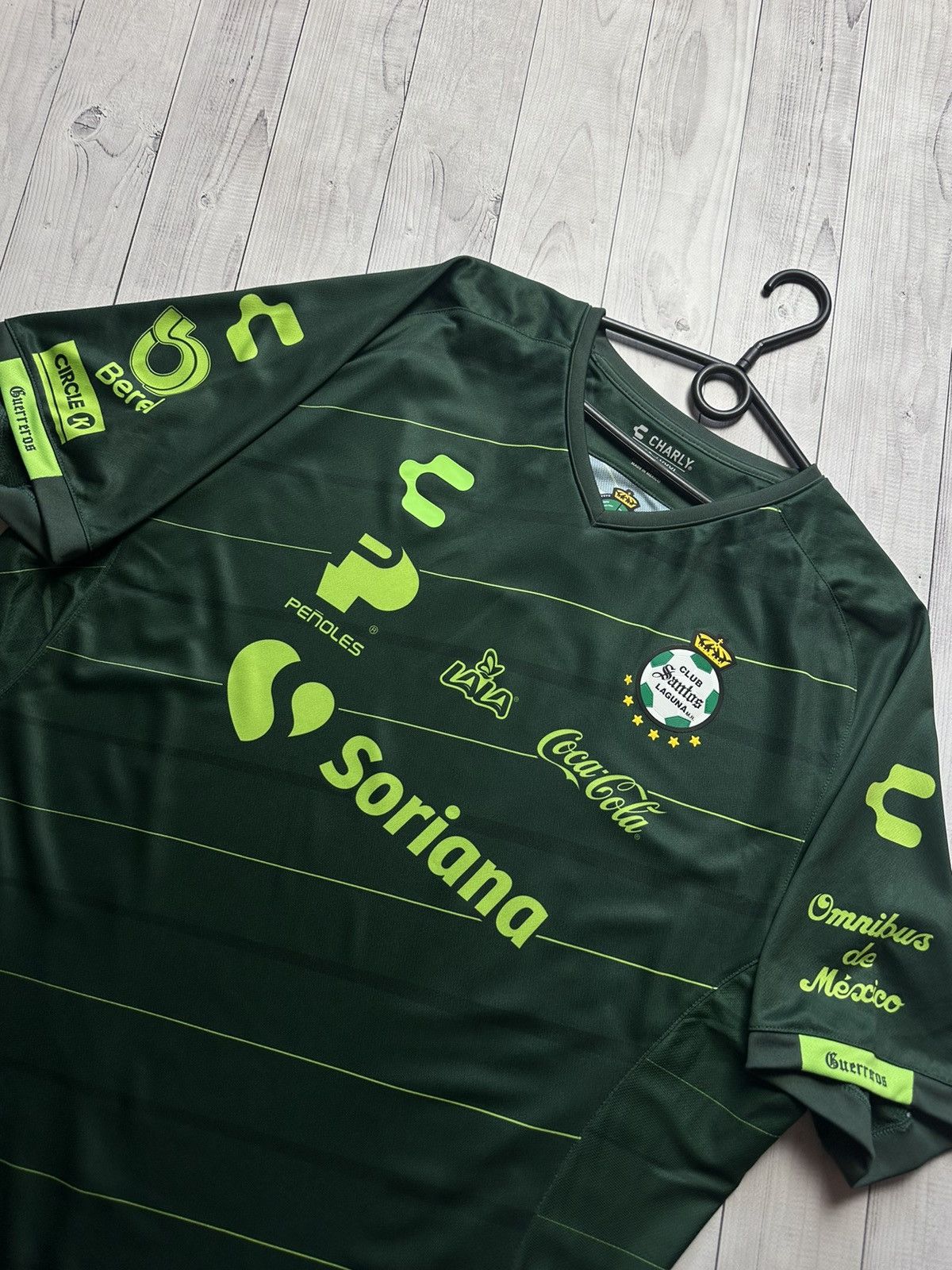 Other Soccer jersey Santos Laguna size XXXL green rare Mexico Size US XXL / EU 58 / 5 - 4 Thumbnail