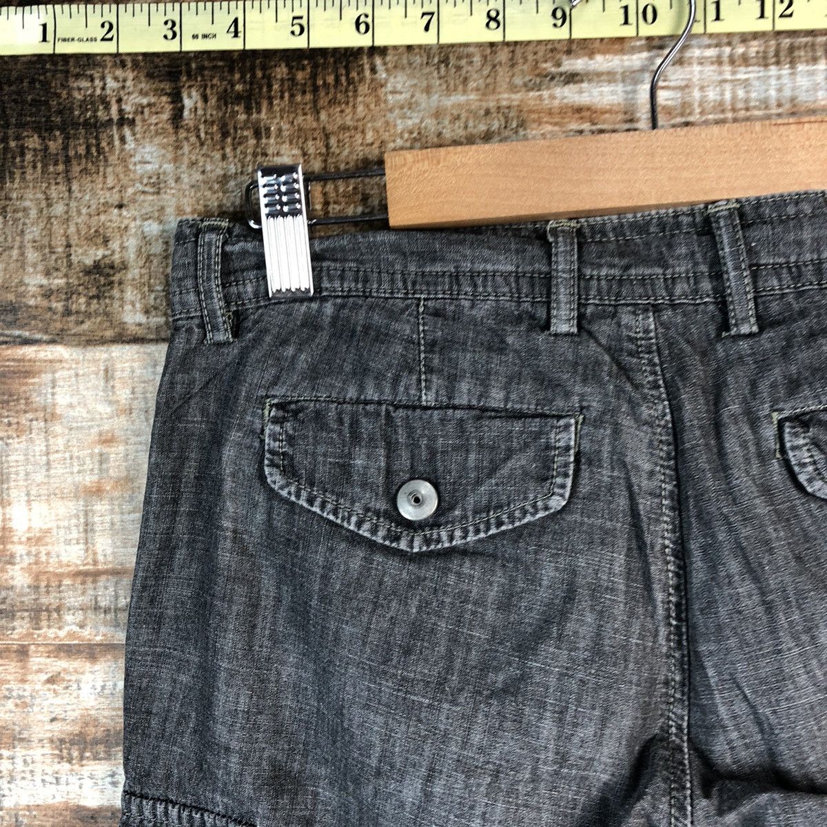 Japanese Brand Et Boite Grey Cargo utility Multipocket Pants #A2438 Size 27" / US 4 / IT 40 - 18 Thumbnail