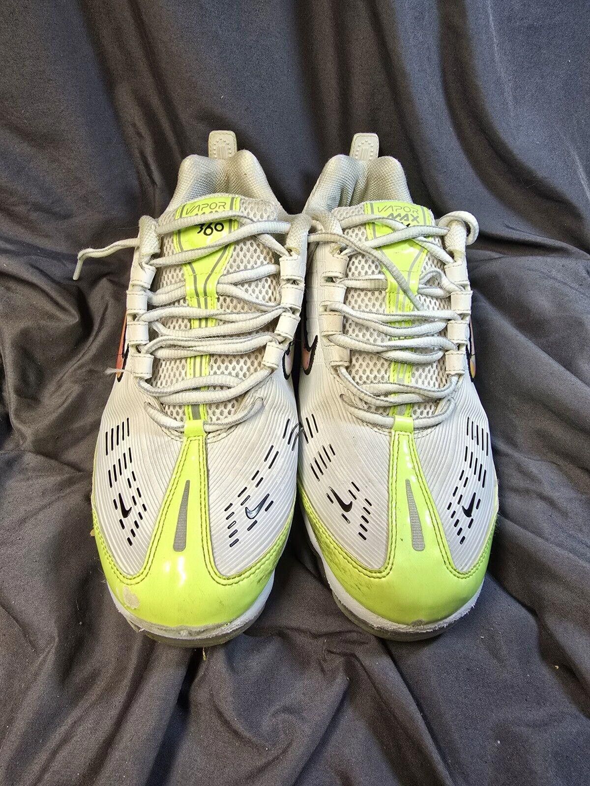 Nike Nike Mens Air VaporMax 360 CK2718-100 Neon Green Size 9 Size US 9 / EU 42 - 2 Thumbnail