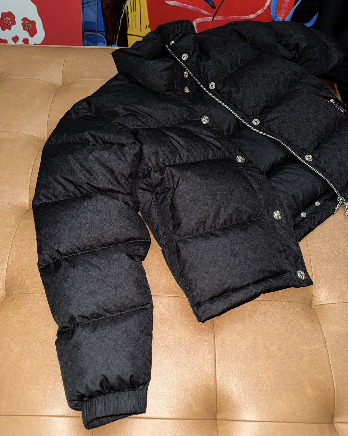 Chrome Hearts Chrome hearts cross print down jacket Size S / US 4 / IT 40 - 2 Thumbnail