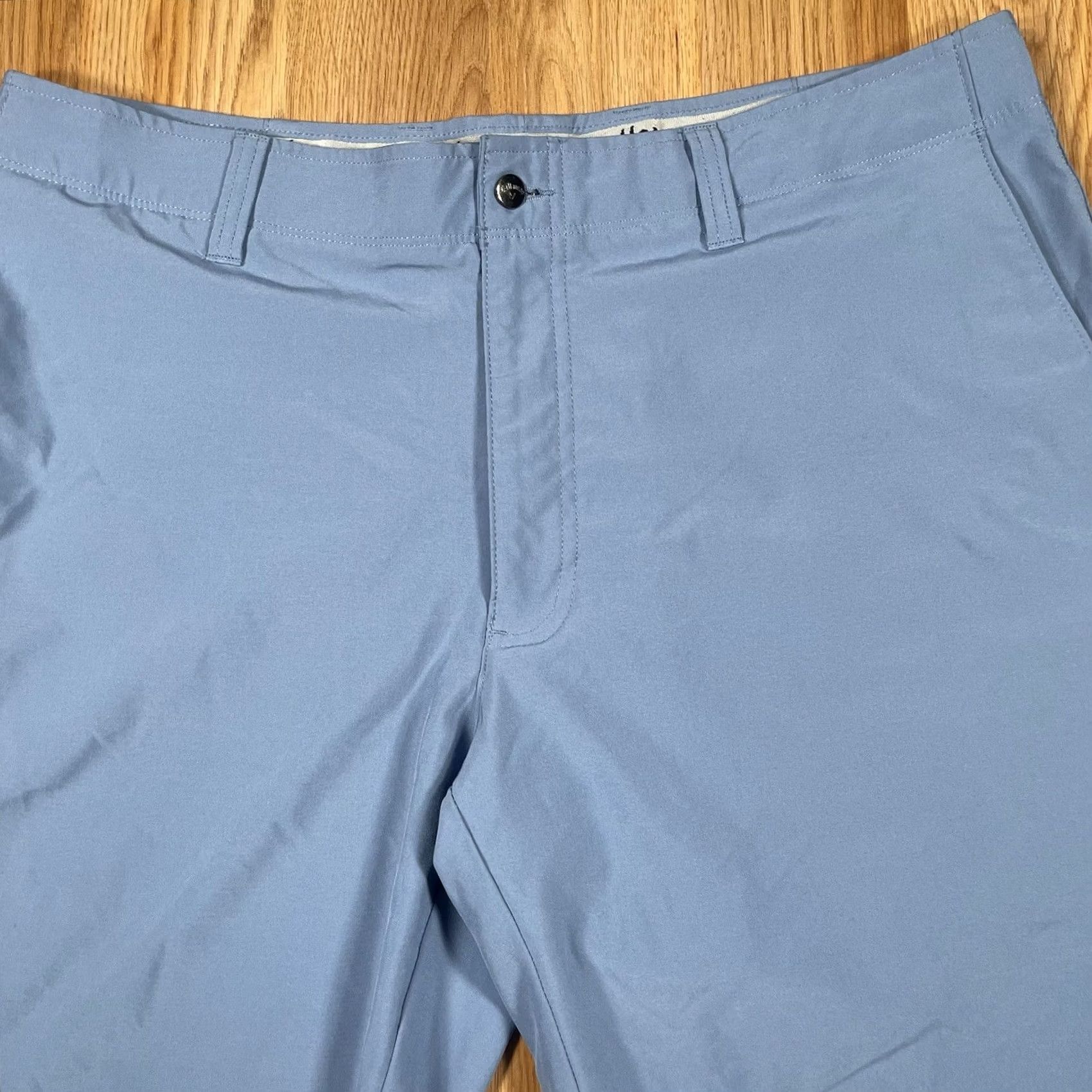 Callaway Callaway Golf Shorts Mens 38 Gray Flat Front Khaki Chino Slack Size US 38 / EU 54 - 2 Thumbnail