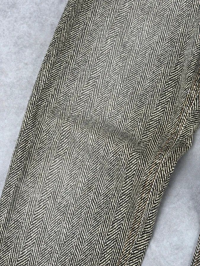 Roberto Cavalli 1990s Roberto Cavalli Zigzag Beige Pants Size US 32 / EU 48 - 10 Thumbnail