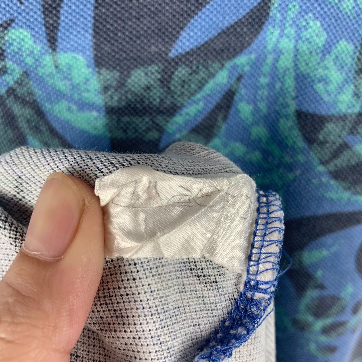 O'Neill × Vintage Vintage 90s ONEILL full flower printed Surfing polo tee Size US L / EU 52-54 / 3 - 11 Thumbnail