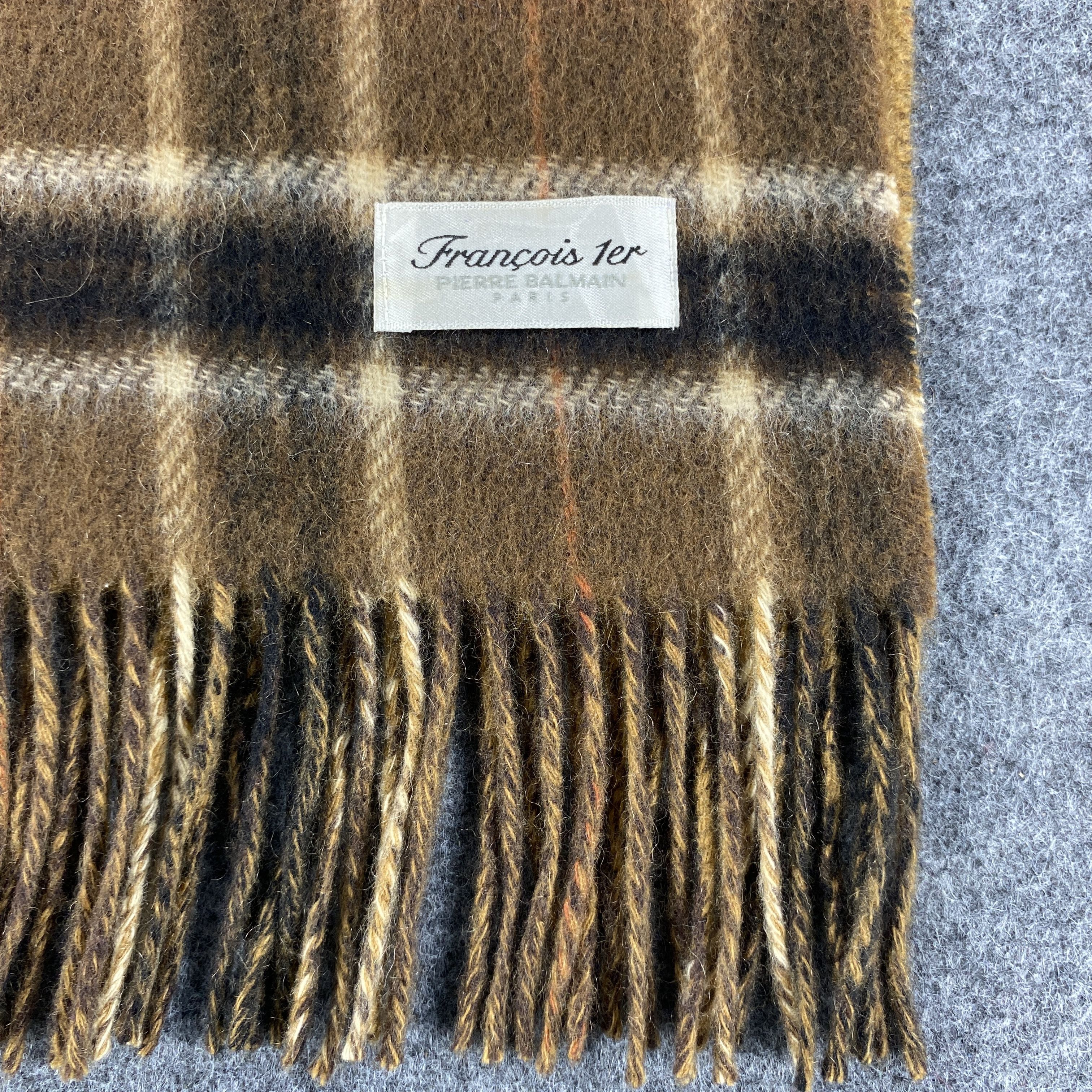 Pierre Balmain × Vintage Pierre Balmain Scarf # Muffler # Neckwear # D408 Size ONE SIZE - 2 Thumbnail